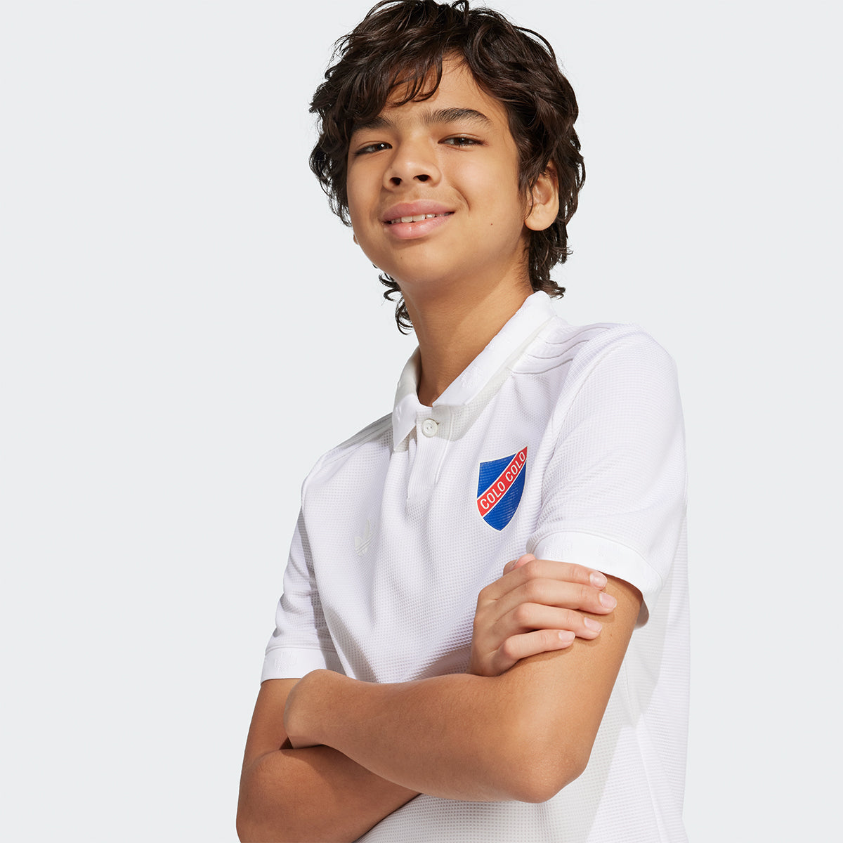 Camiseta Adidas Colo Colo Local 100 Años Niño 2025