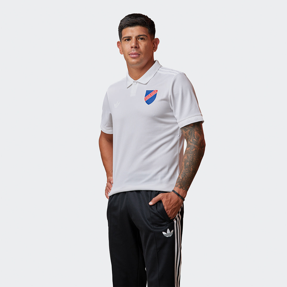 Camiseta Adidas Colo Colo Local 100 Años Adulto 2025