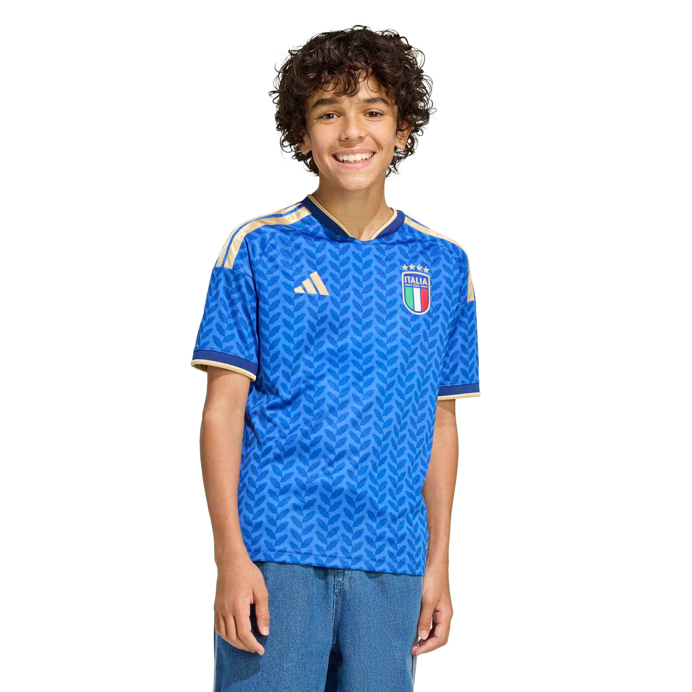 Camiseta de casa Italia 26 para niño