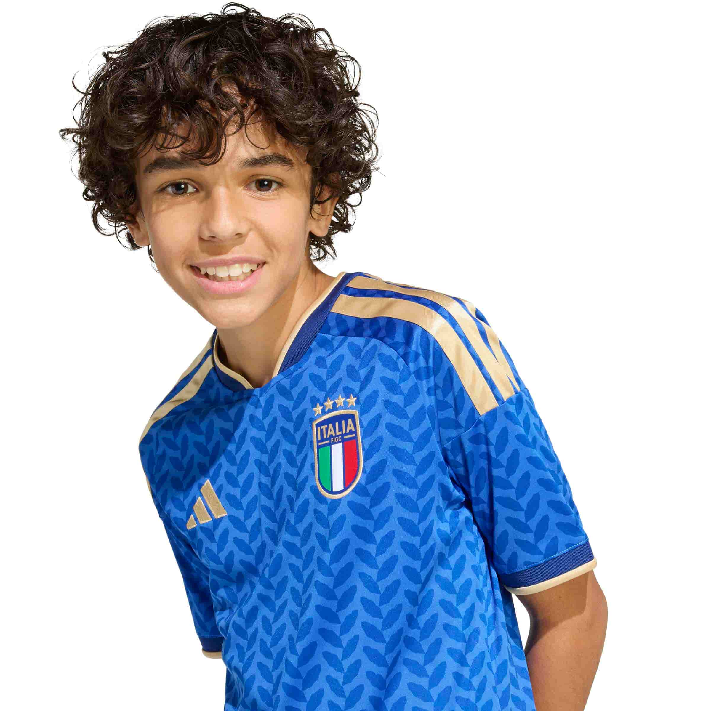 Camiseta de casa Italia 26 para niño