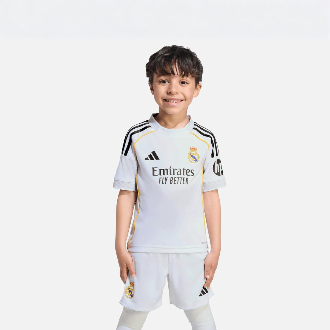 Real Madrid Kit Niños Local 2025/26
