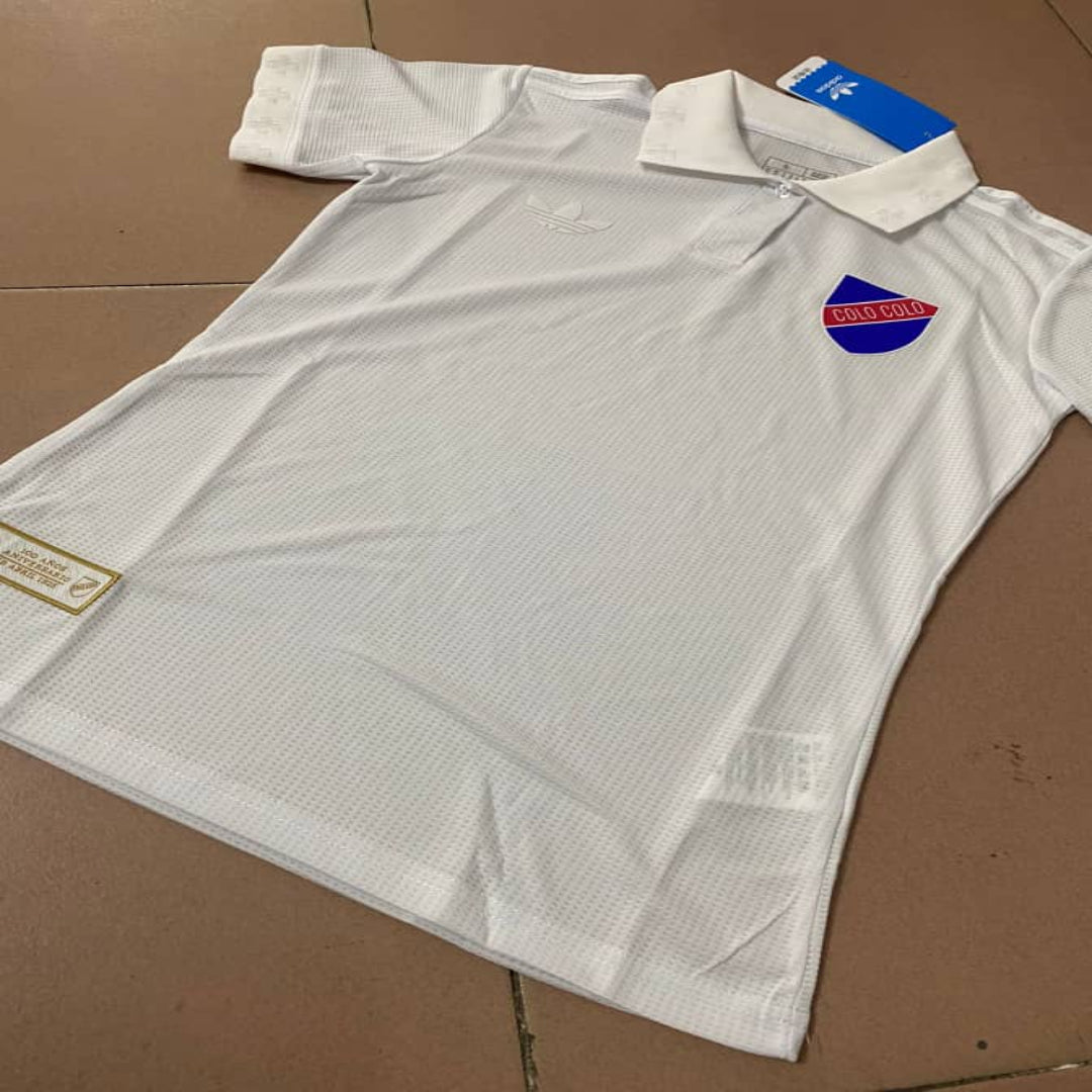 Camiseta Colo Colo Centenario 2025 Versión Mujer