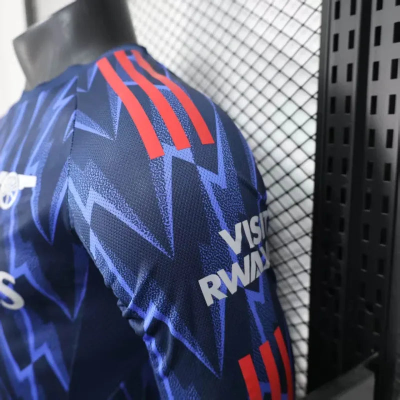 Camiseta Arsenal Visita Manga Larga 2025/26 Versión Jugador