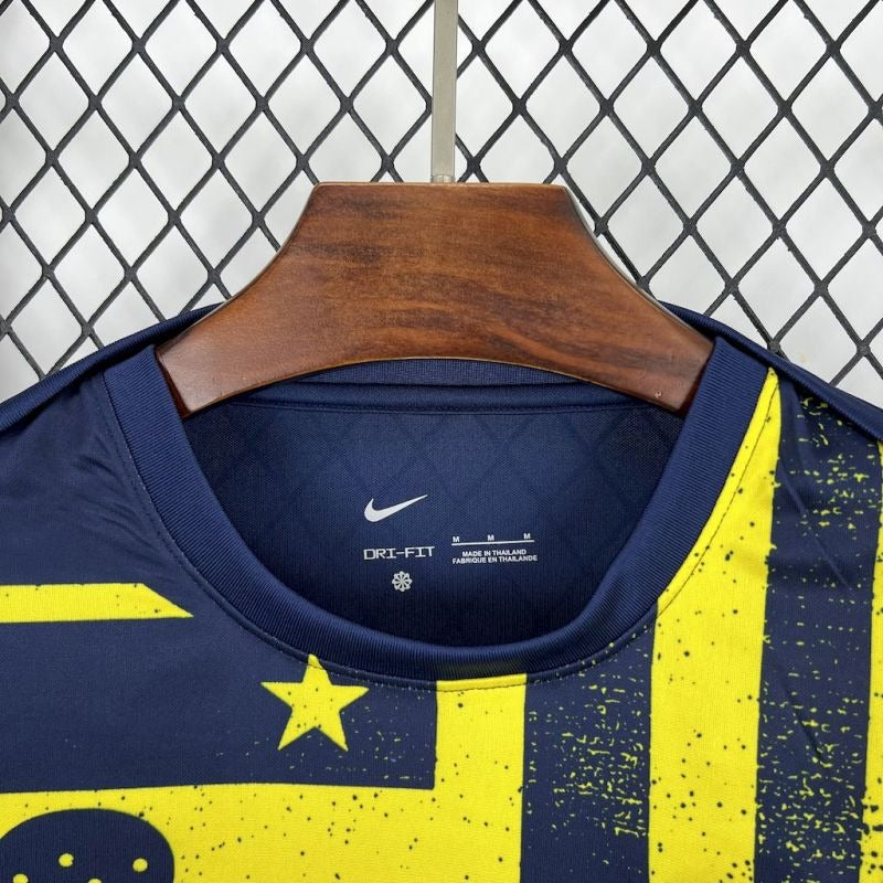 Camiseta Atlético Madrid Pre-Partido Azul 2025/26 Versión Fan
