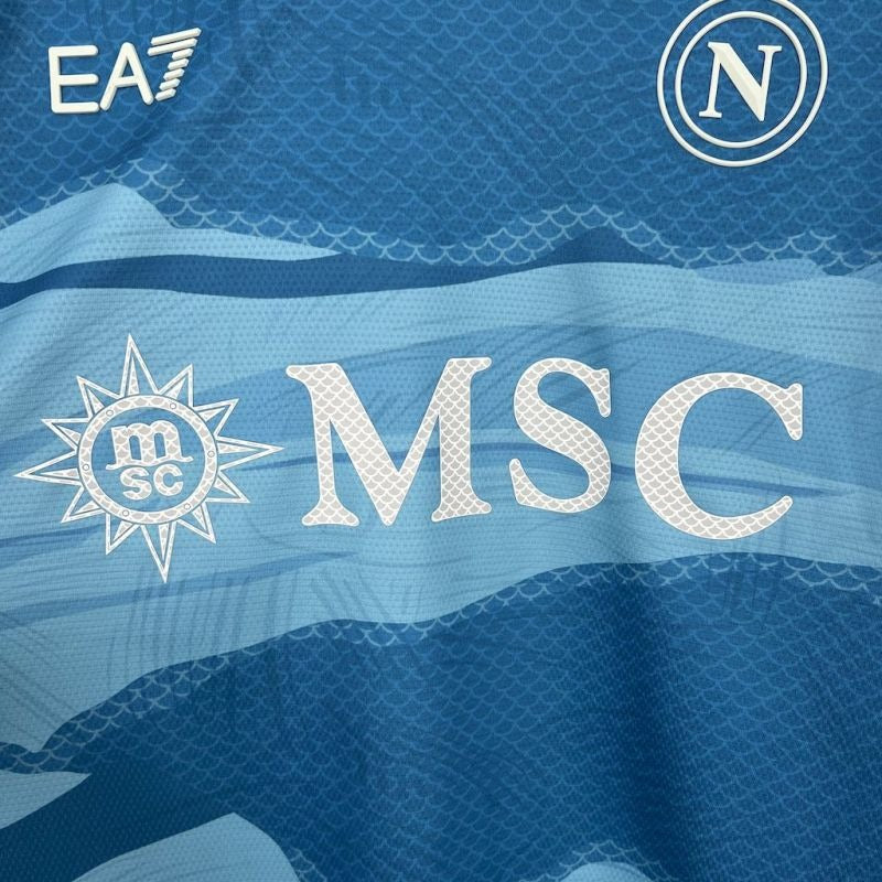 Camiseta Napoli Partenope 2025/26 Versión Fan