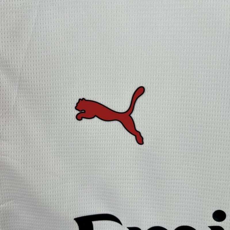 Camiseta AC Milán Blanca 2025/26 Versión Fan