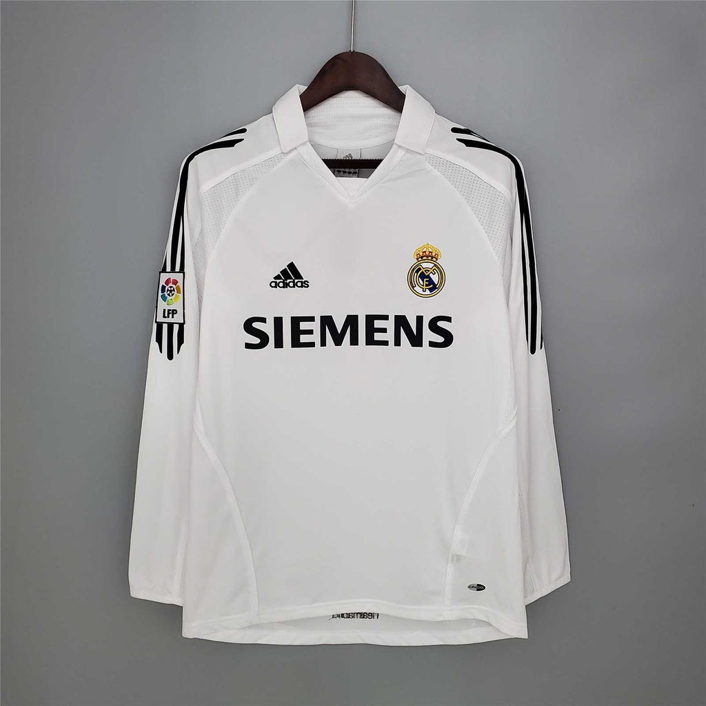 Real Madrid Local Manga Larga Retro 2005/06