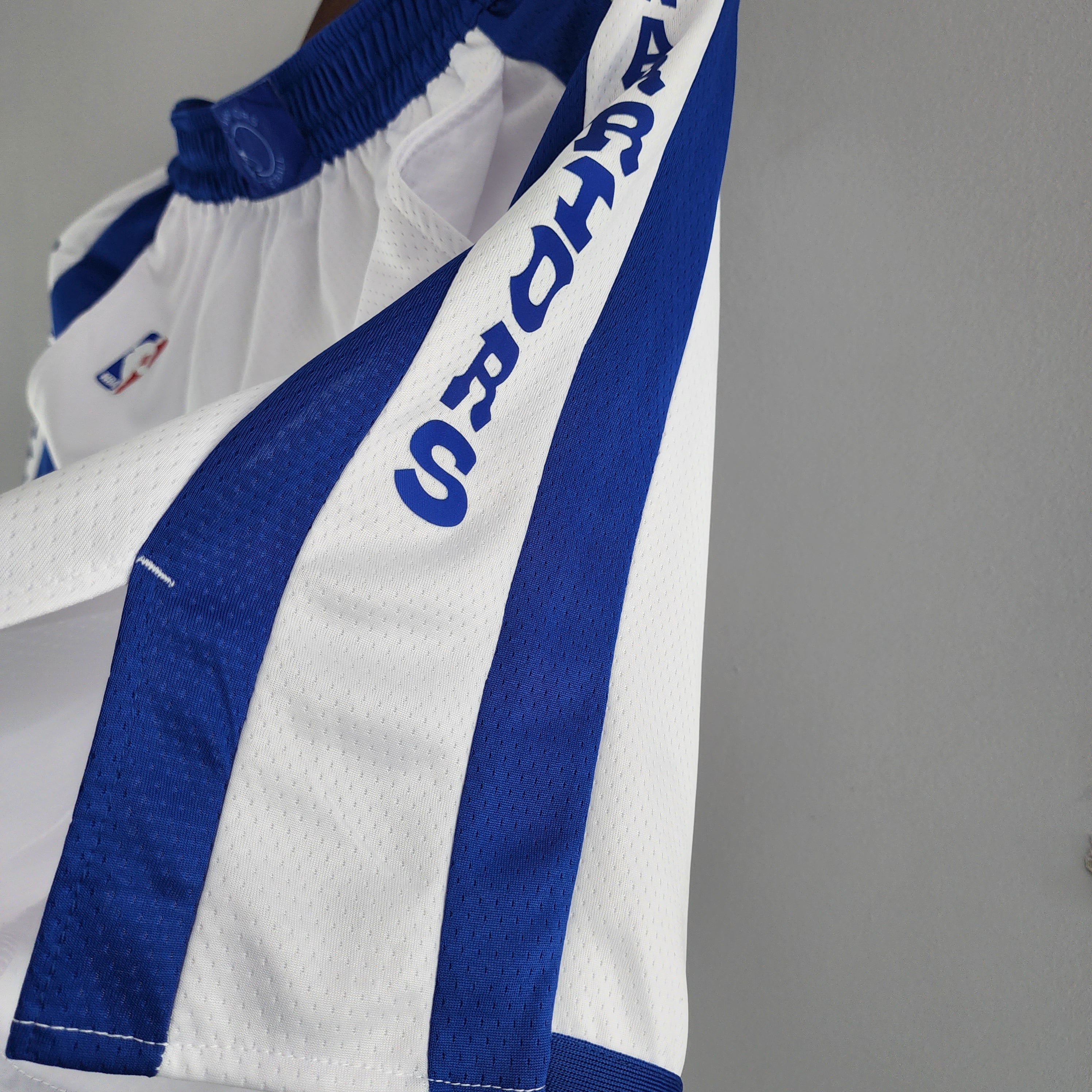 Camiseta Golden State Warriors Shorts Línea Azul