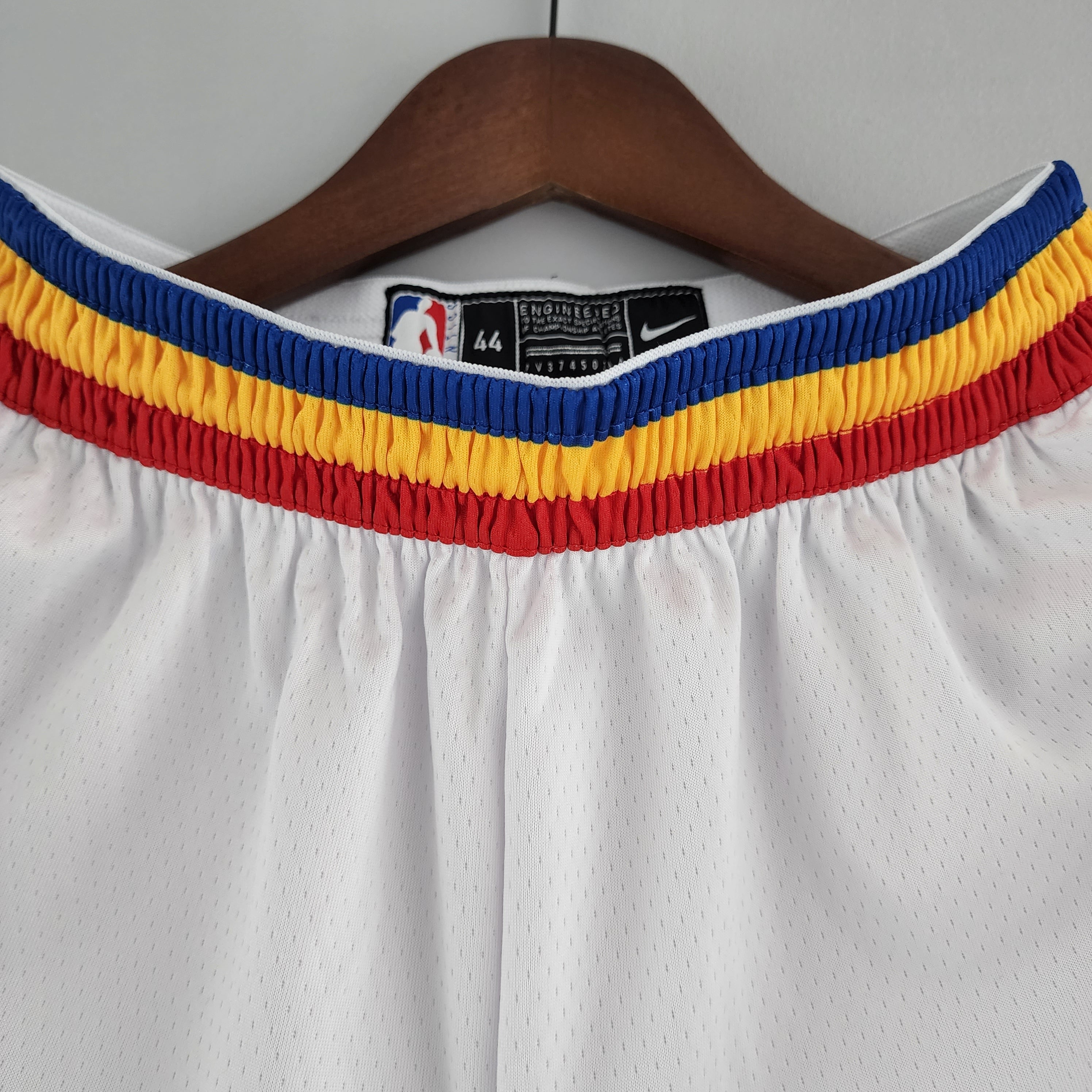 Camiseta Golden State Warriors Shorts Líneas Tricolor