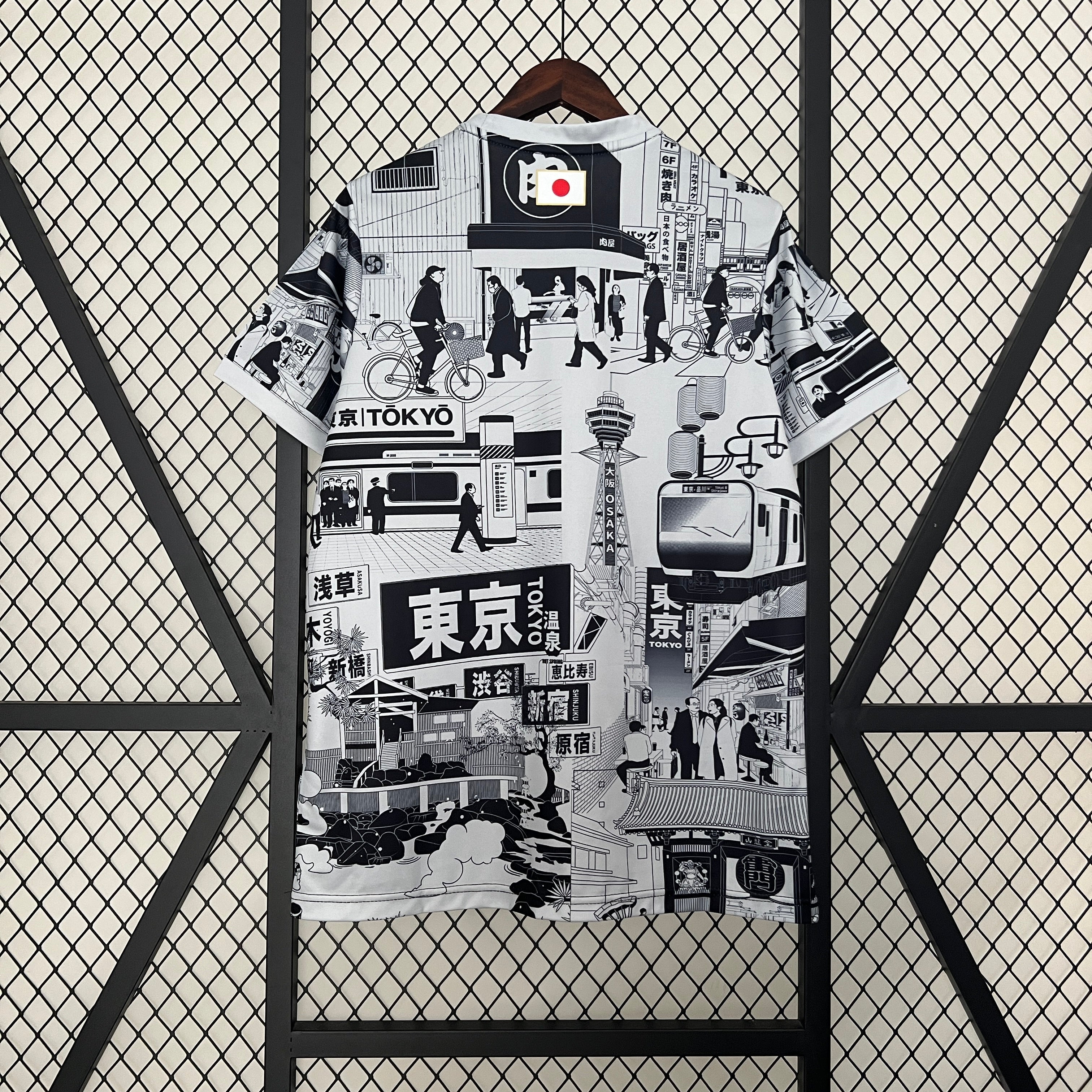 Camiseta Japón Tokio concept edition grey | Versión Fan
