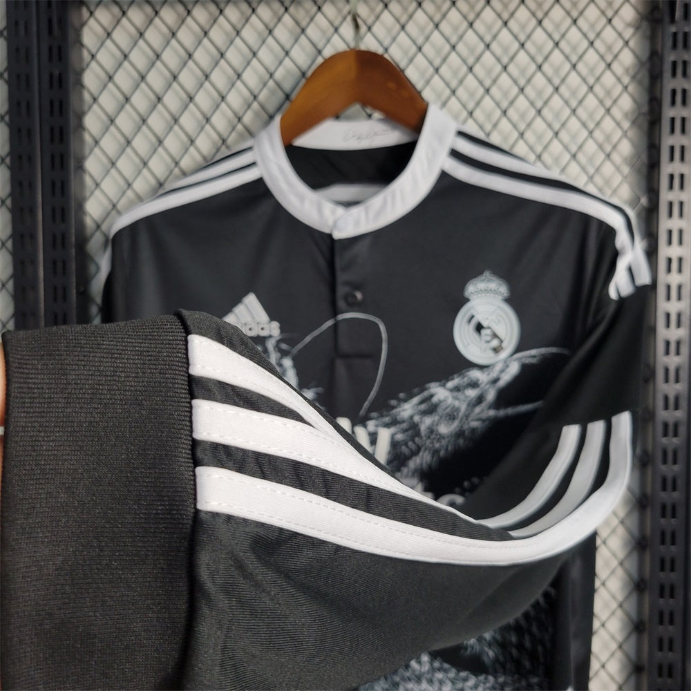 Camiseta Real Madrid Tercera Manga Larga Retro 2014/15