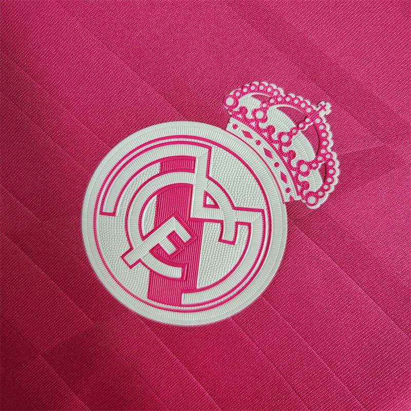 Camiseta Real Madrid Visita Manga Larga Retro 2014/15