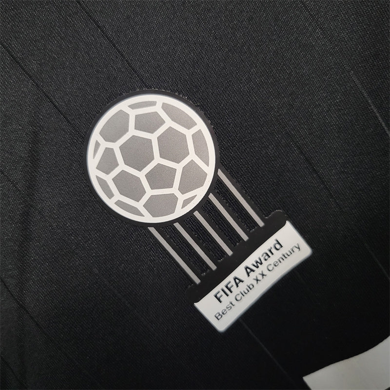 Camiseta Real Madrid Visita Manga Larga Retro 2006/07