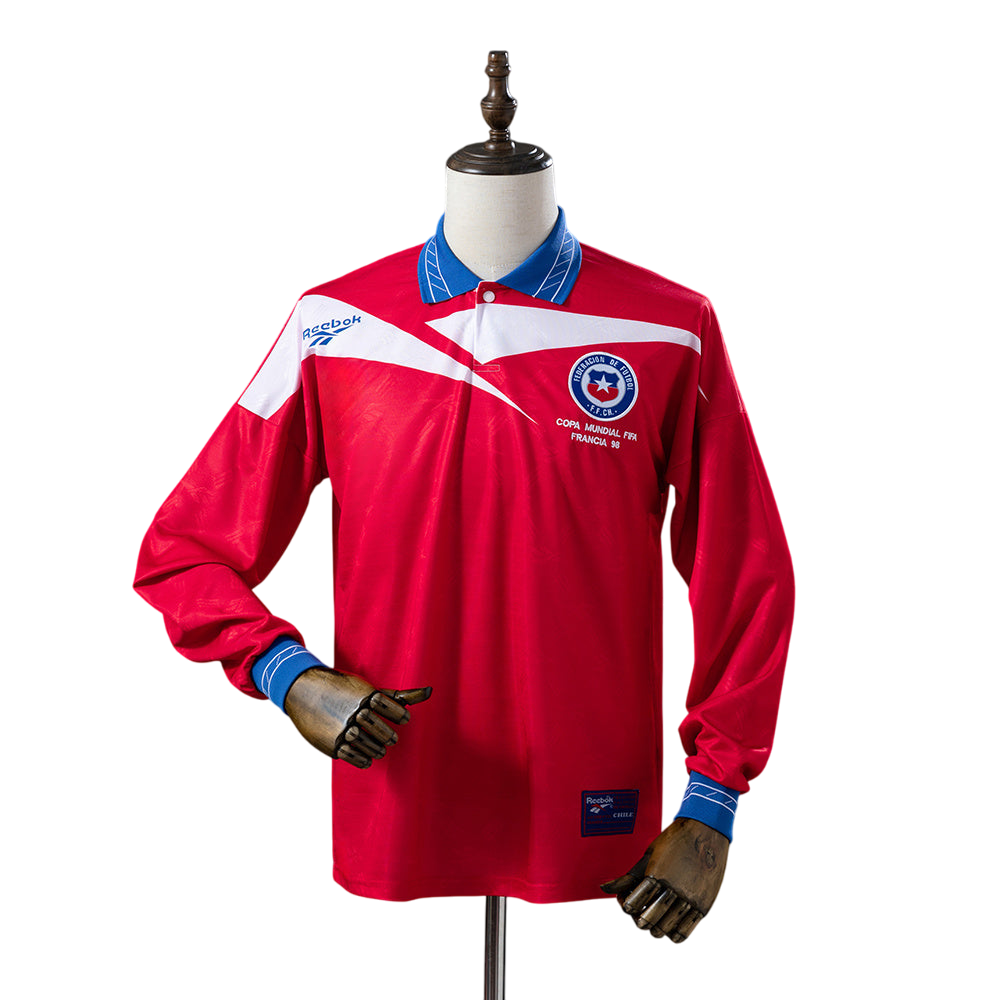 Camiseta Selección Chile mundial 1998 Local | Retro
