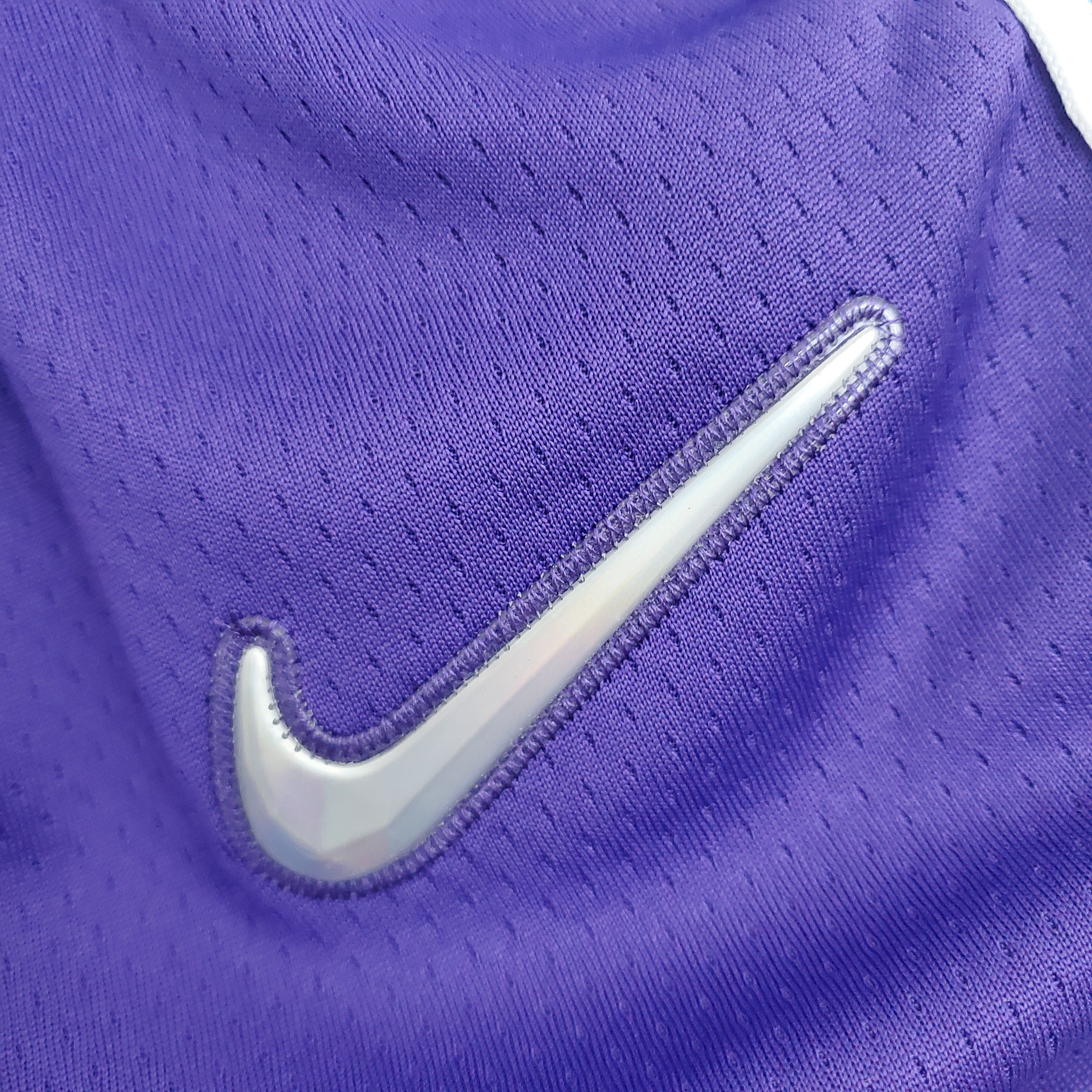 Camiseta Los Ángeles Lakers City Edition Shorts Morados