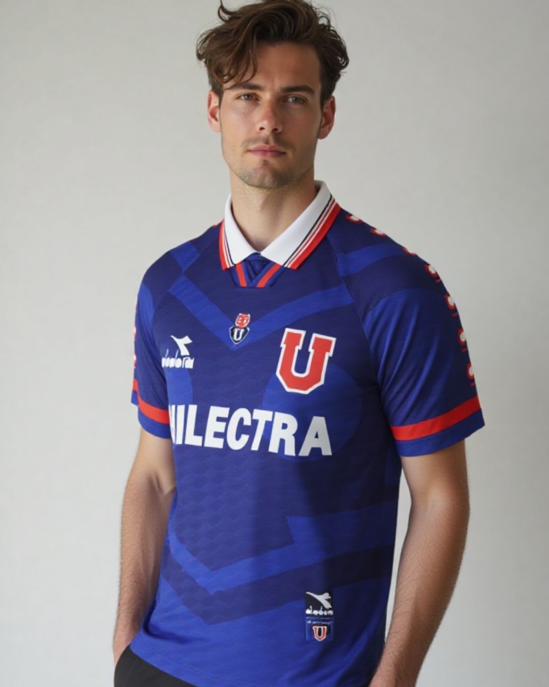 Camiseta Retro Universidad de Chile año 1996 – Calidad Premium, detalles históricos.