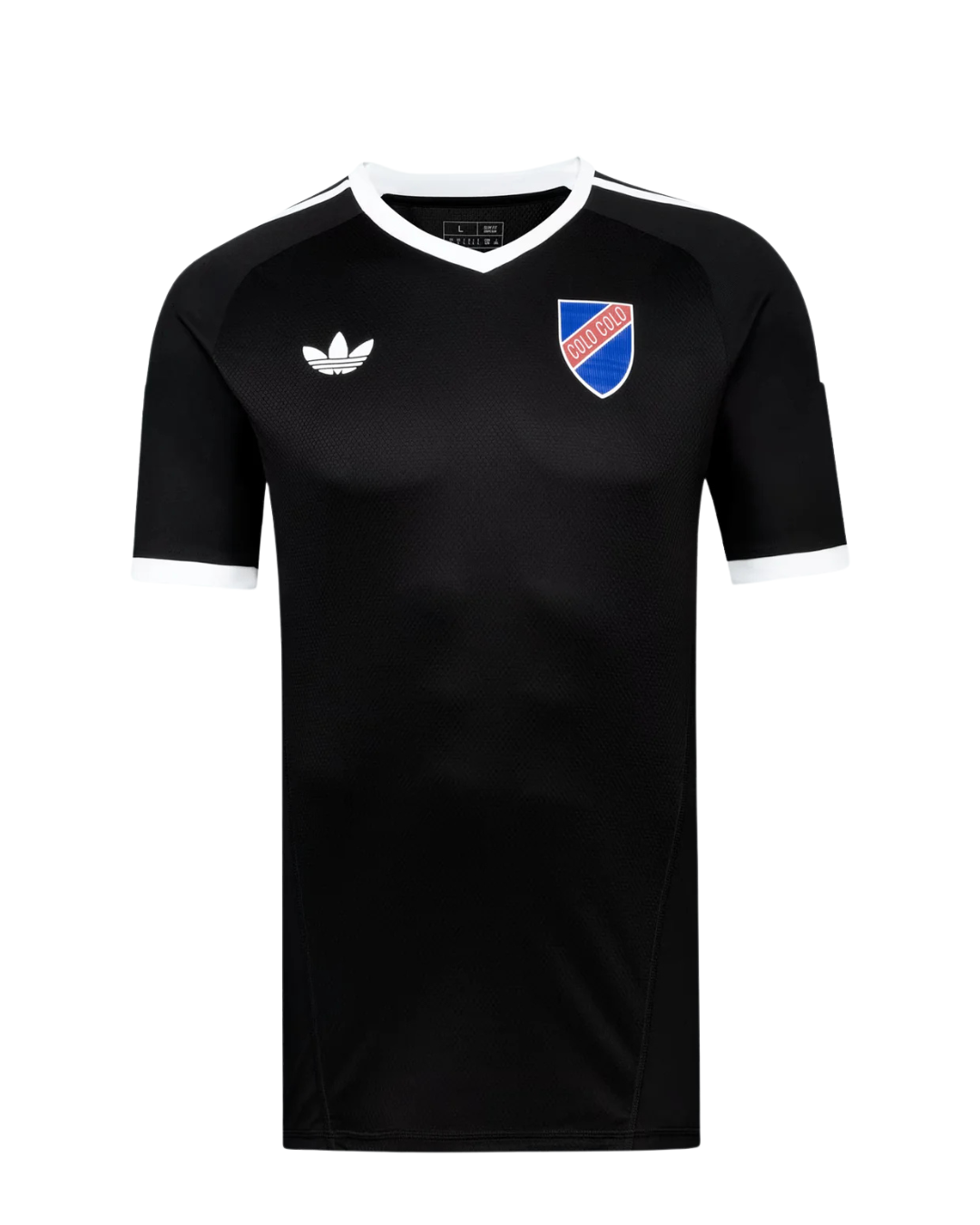 Camiseta Adidas Colo Colo Local 100 Años Negra Adulto 2025