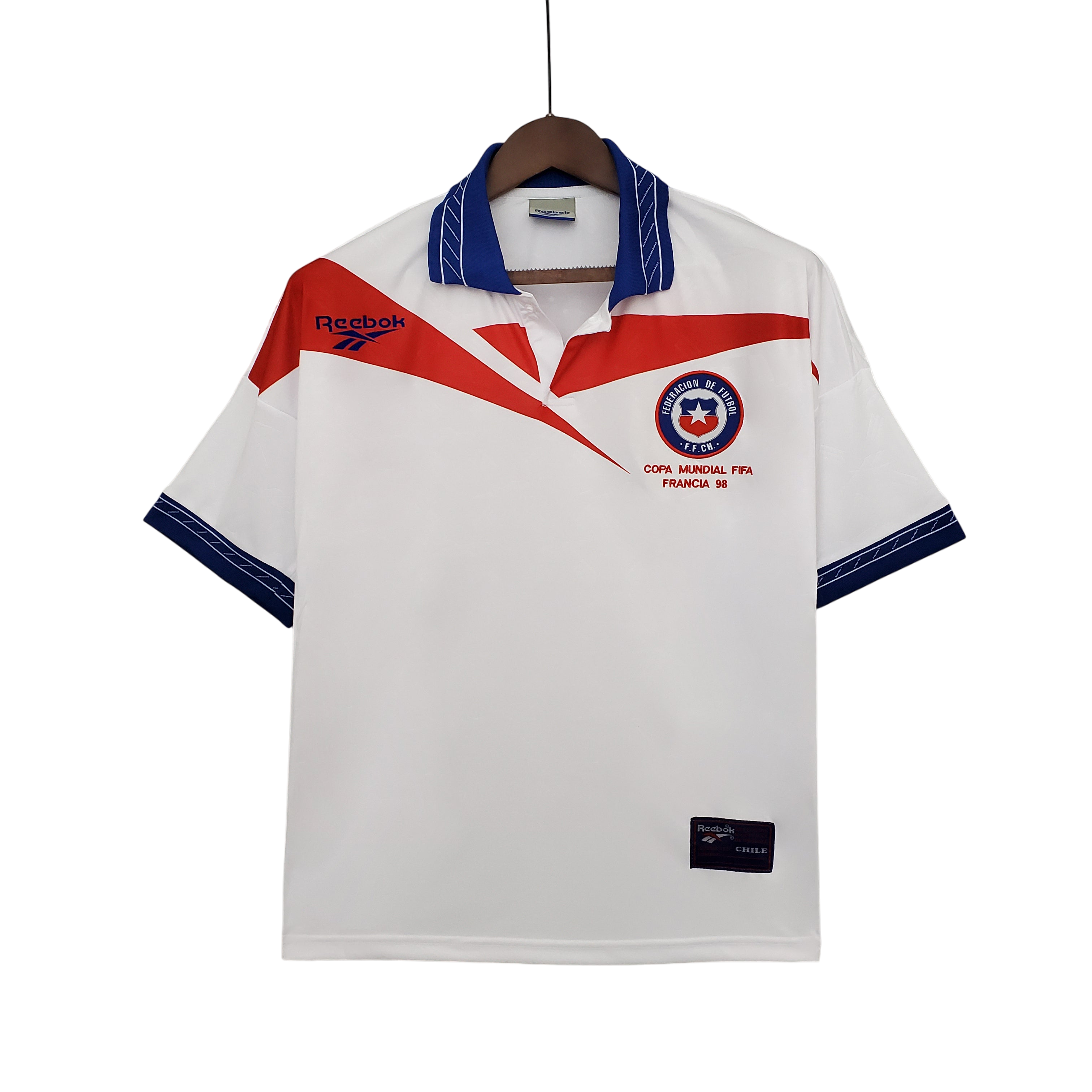 Camiseta Selección Chile mundial 1998 Visitante| Retro