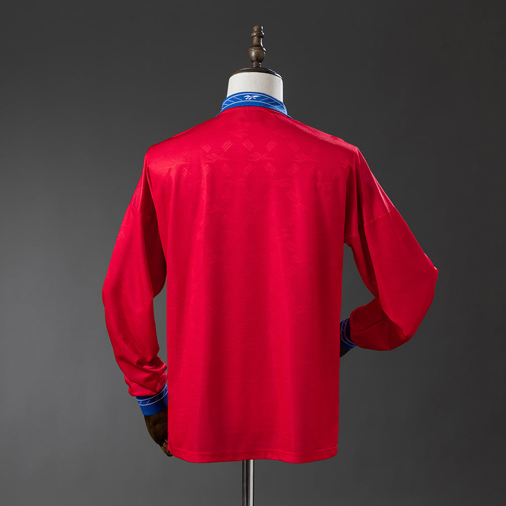 Camiseta Selección  Chile mundial 1998 Local manga larga | Retro