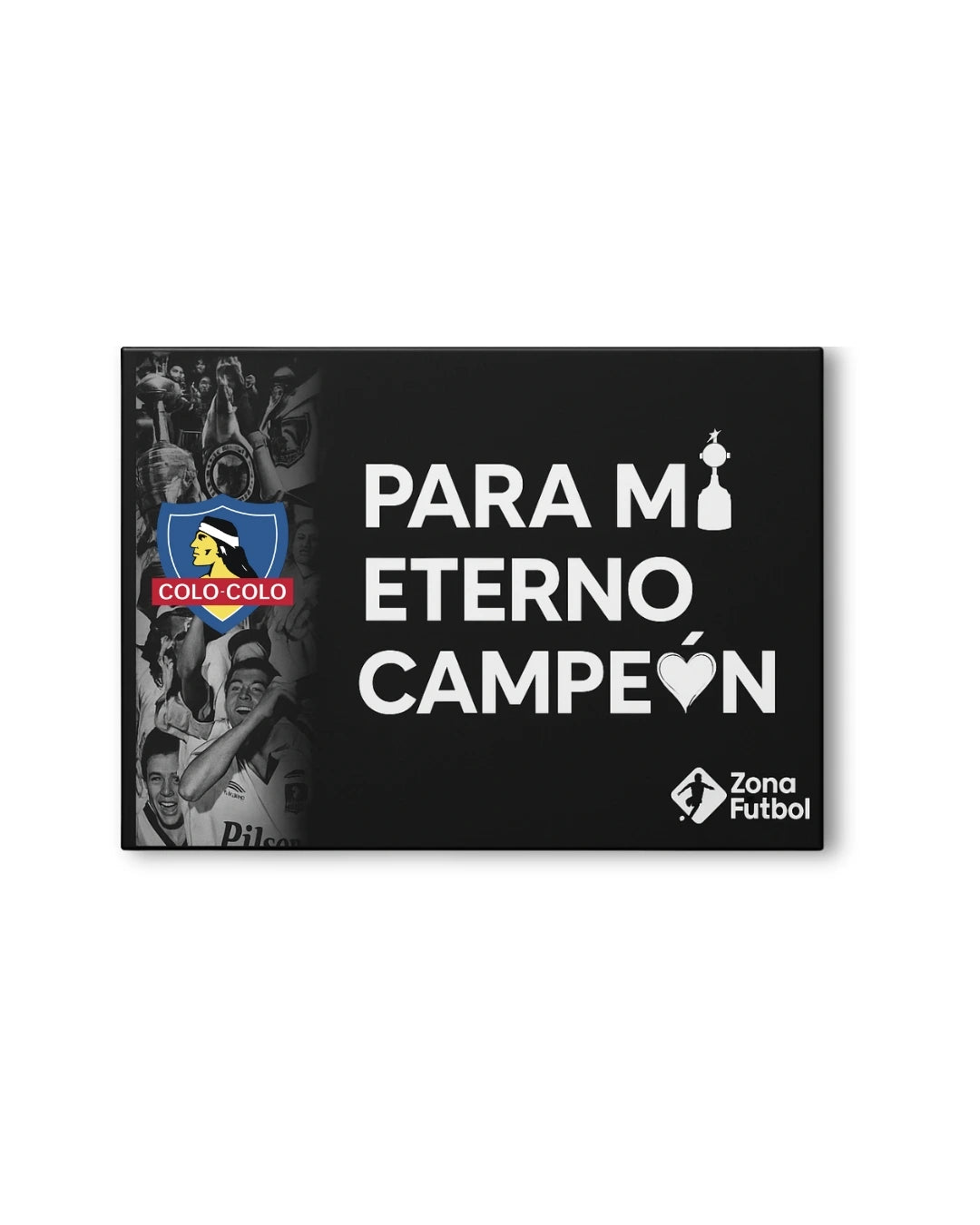 🏆 Caja Regalo Colo Colo – Edición “Para mi Eterno Campeón” ⚫⚪