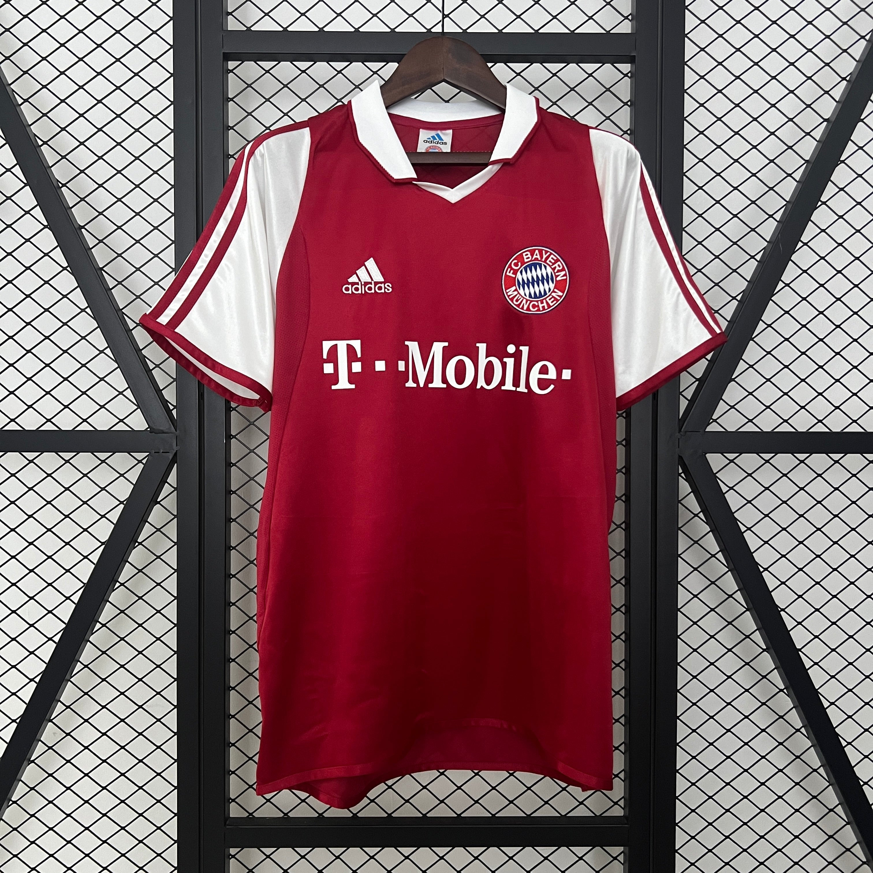 Camiseta Bayern Munich Local Retro 2003/04 Versión Fan