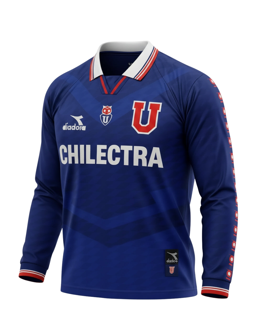 Camiseta Universidad de Chile 1996 Local manga larga | Retro
