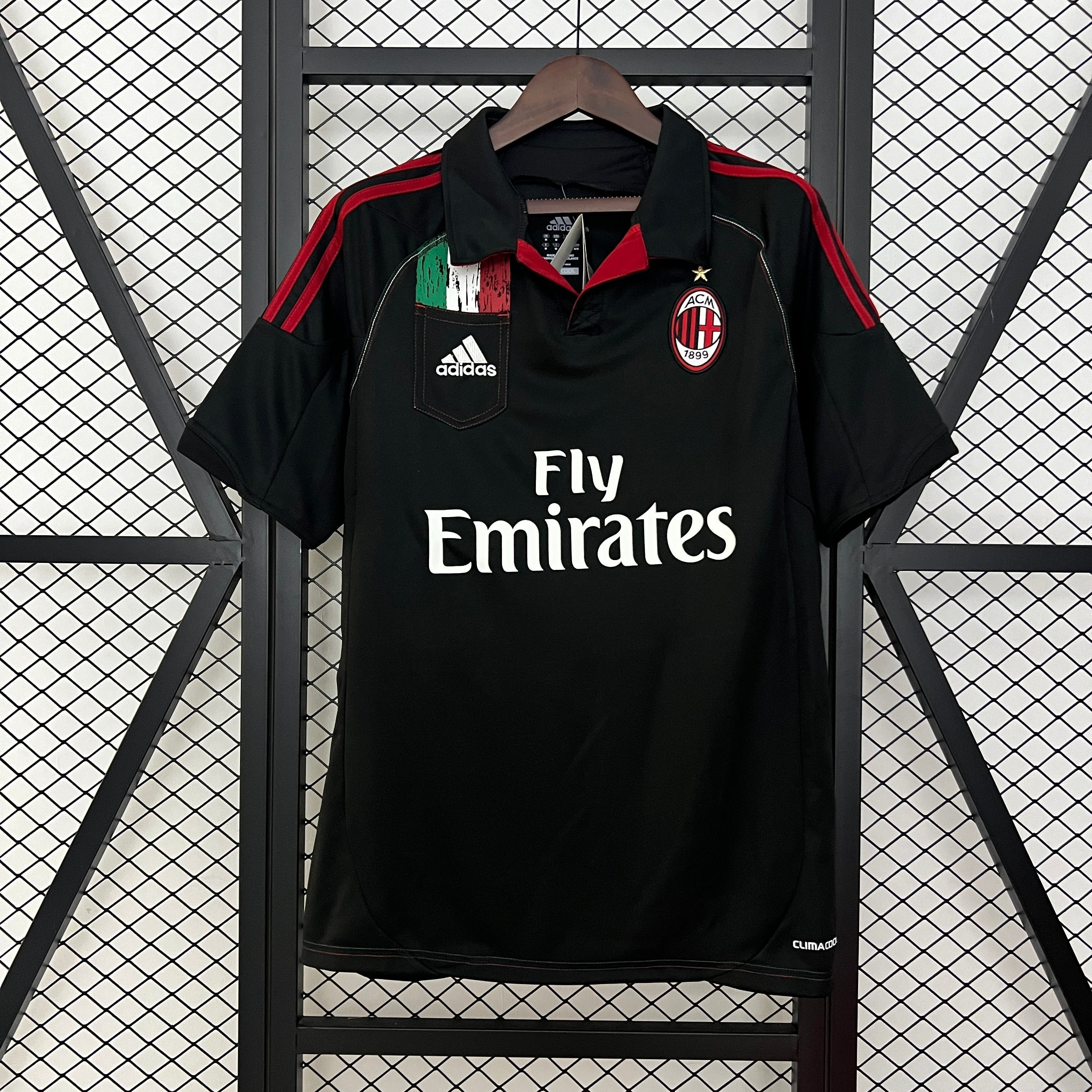 Camiseta AC Milán Tercera Retro 2012/13 Versión Fan