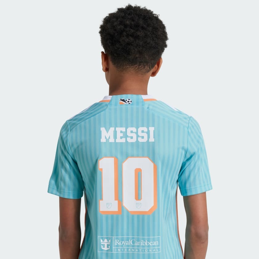 Camiseta Adidas Inter Miami Tercera Equipación Messi 2024 Niño