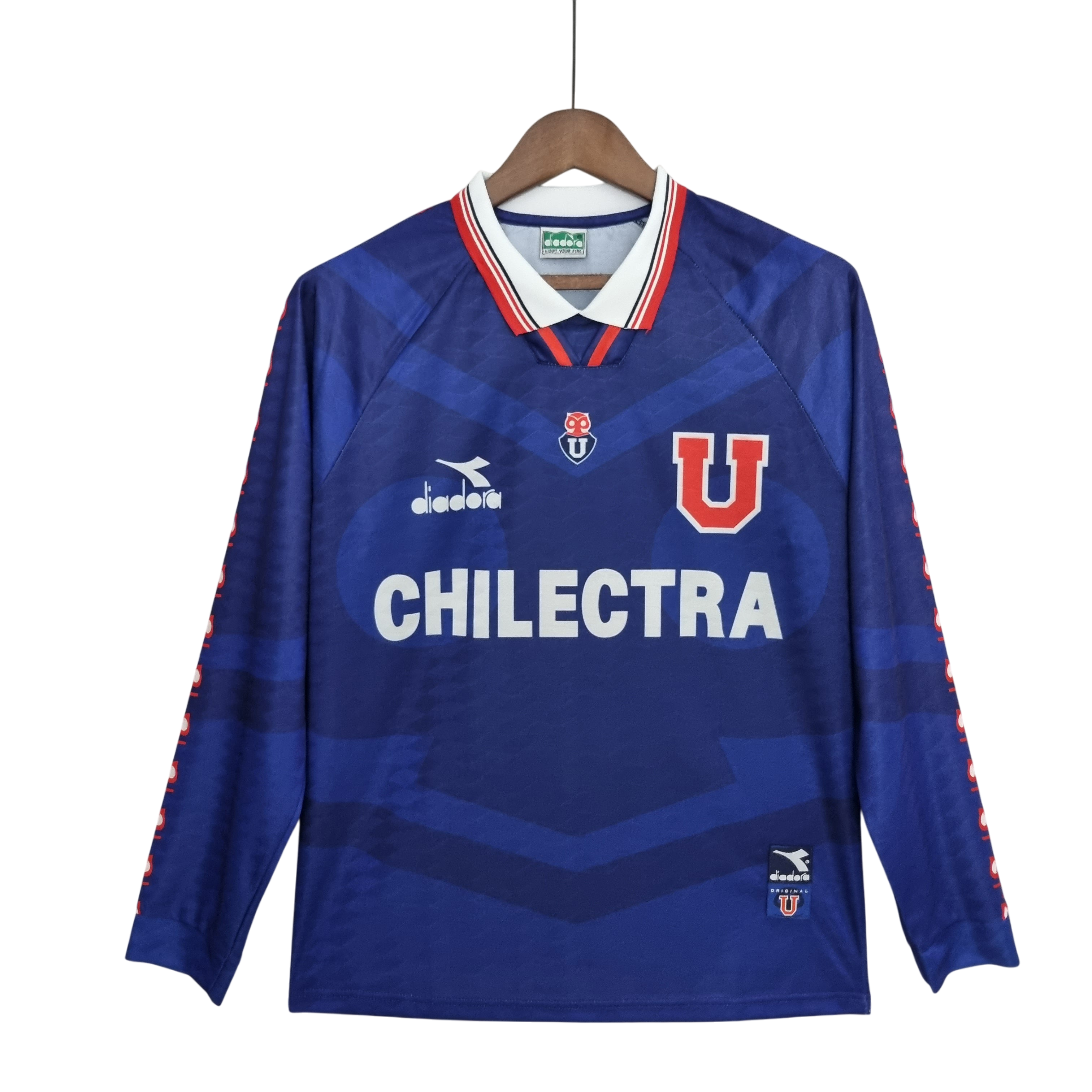 Camiseta Universidad de Chile 1996 Local manga larga | Retro