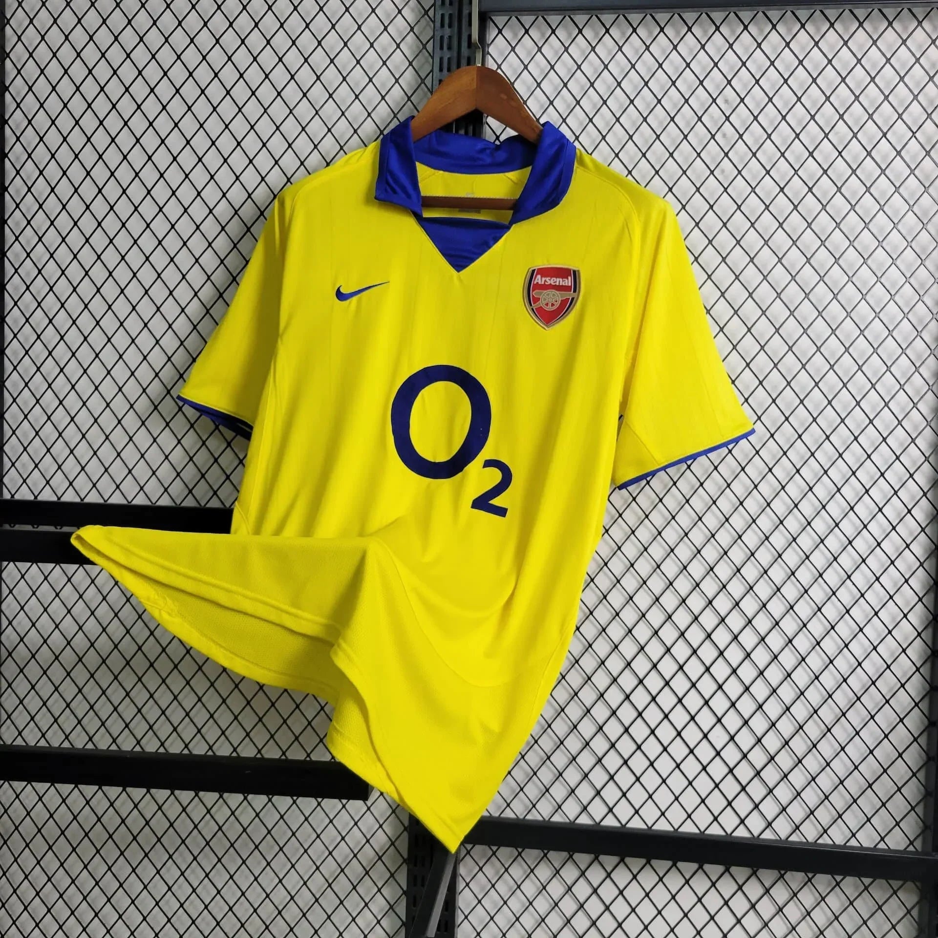Camiseta Arsenal Visita Retro 2002/03