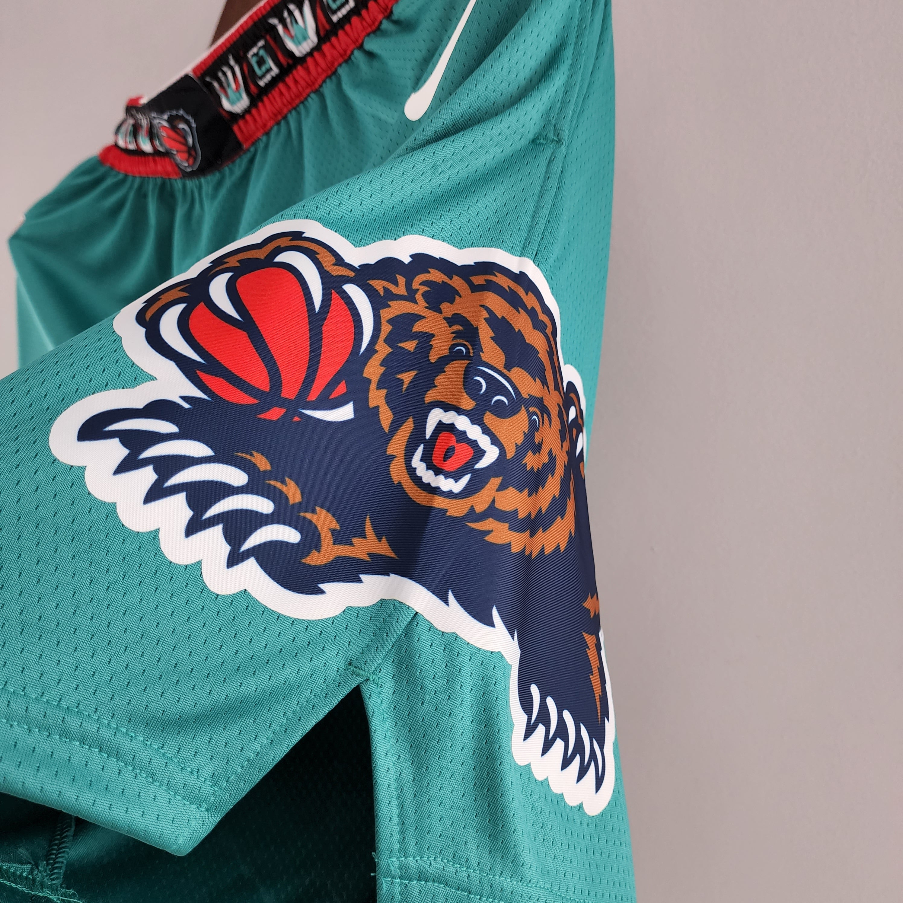 Camiseta Memphis Grizzlies Shorts Verde Claro