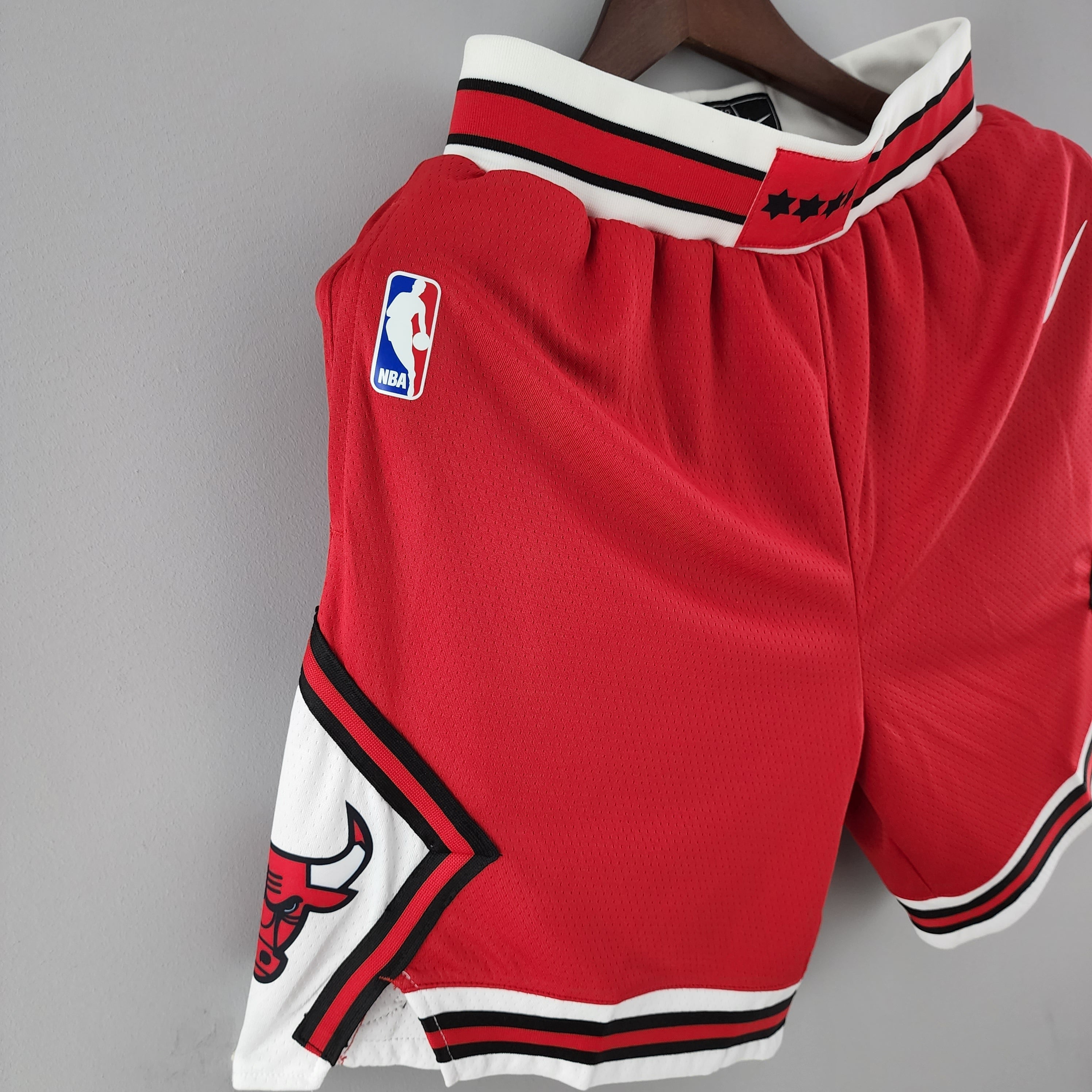 Camiseta Chicago Bulls Shorts Rojo