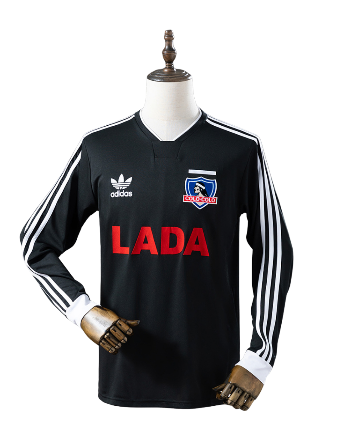 Camiseta Colo Colo 1991 Visita Manga Larga Campeón copa Libertadores | Retro