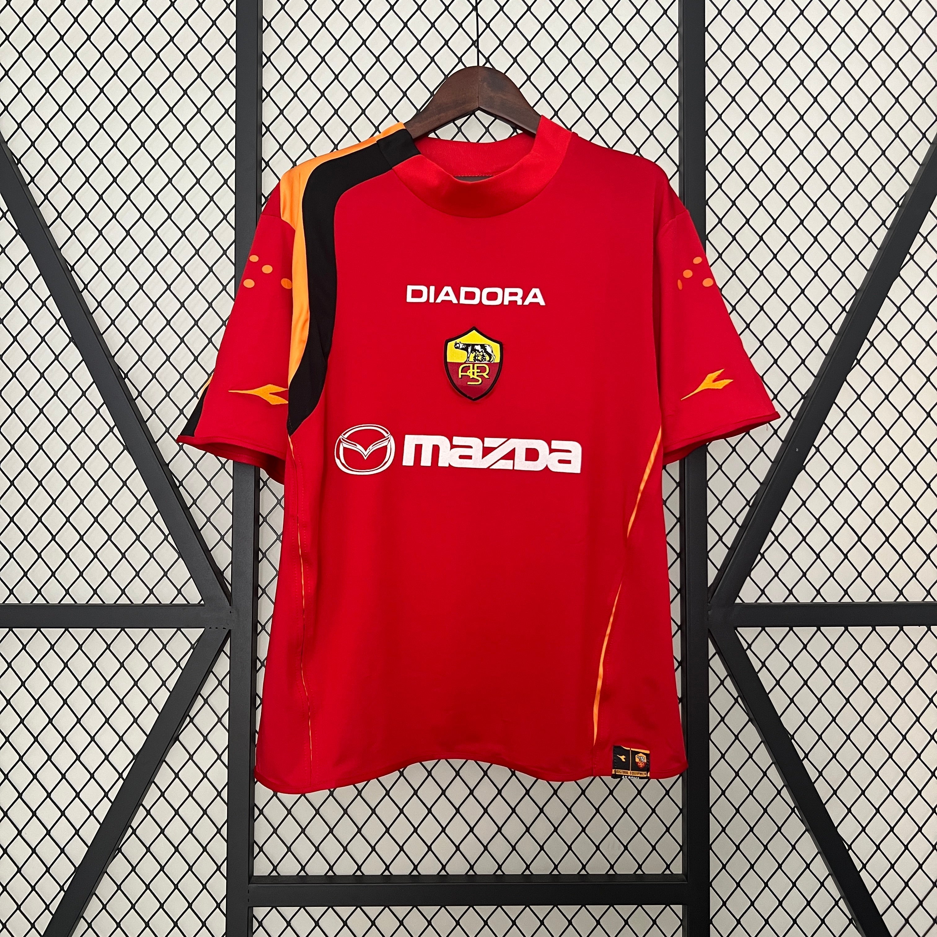 Camiseta AS Roma Local Retro 2004/05