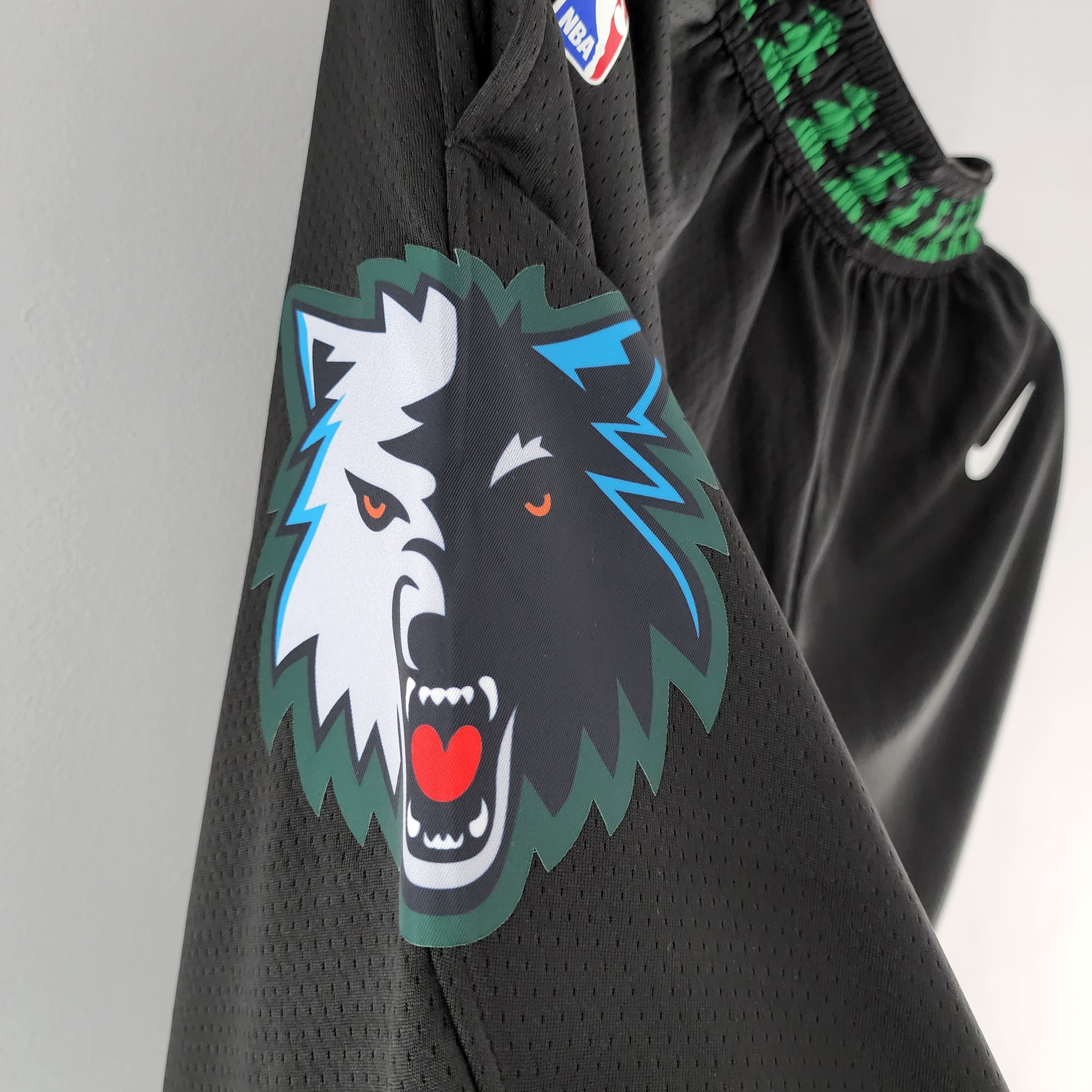 Camiseta Minnesota Timberwolves Shorts Negros