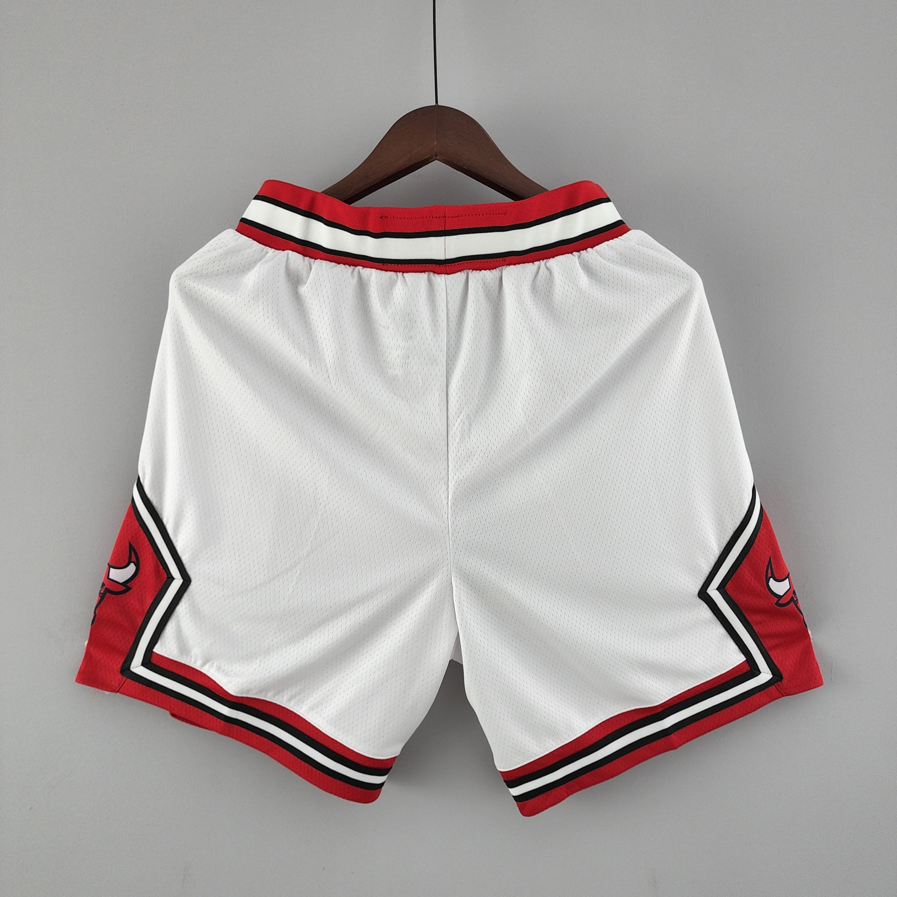 Camiseta Chicago Bulls Shorts Blanco