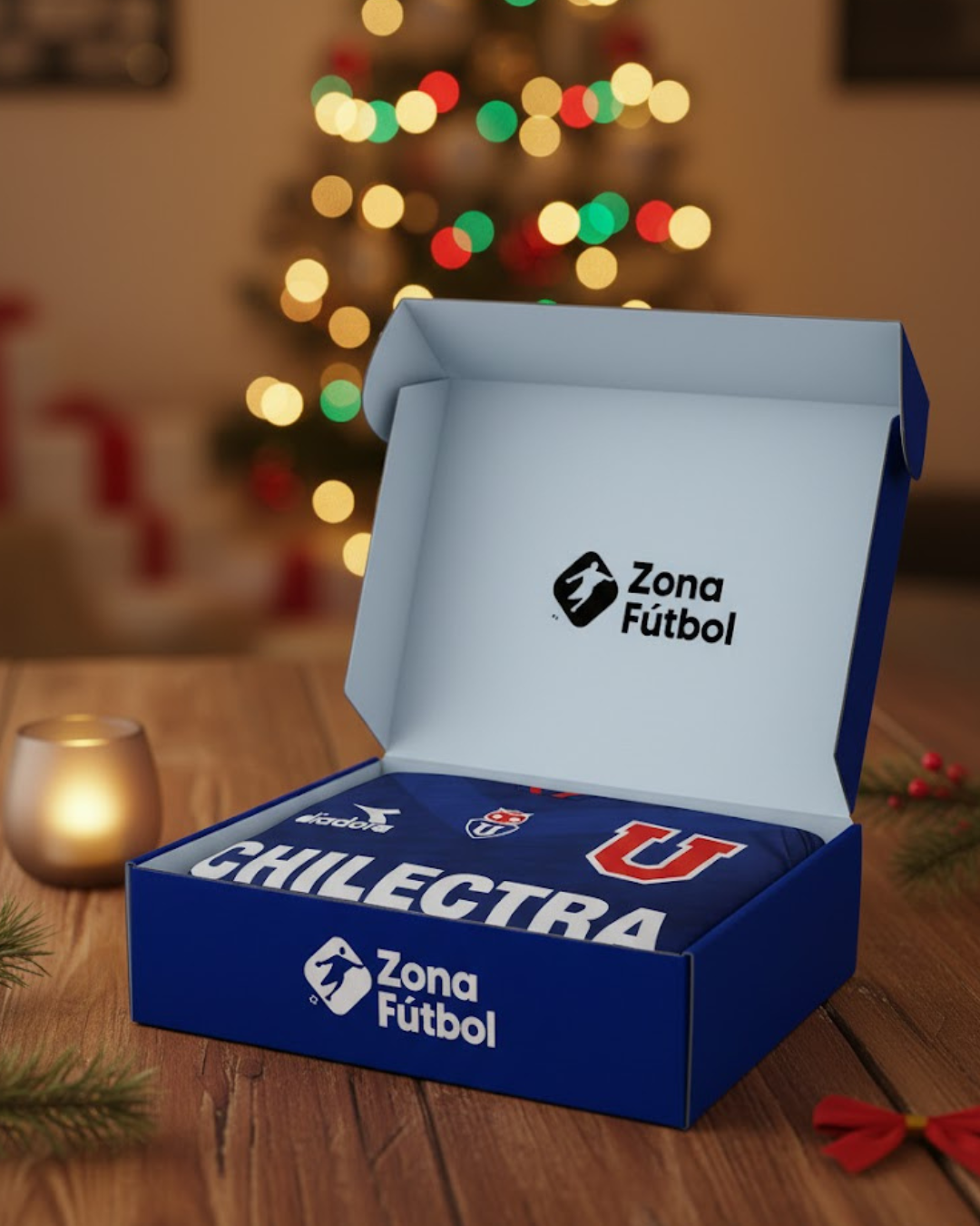 Caja Regalo U. de Chile - Edición "Para mi Chunchito más fiel" 💙