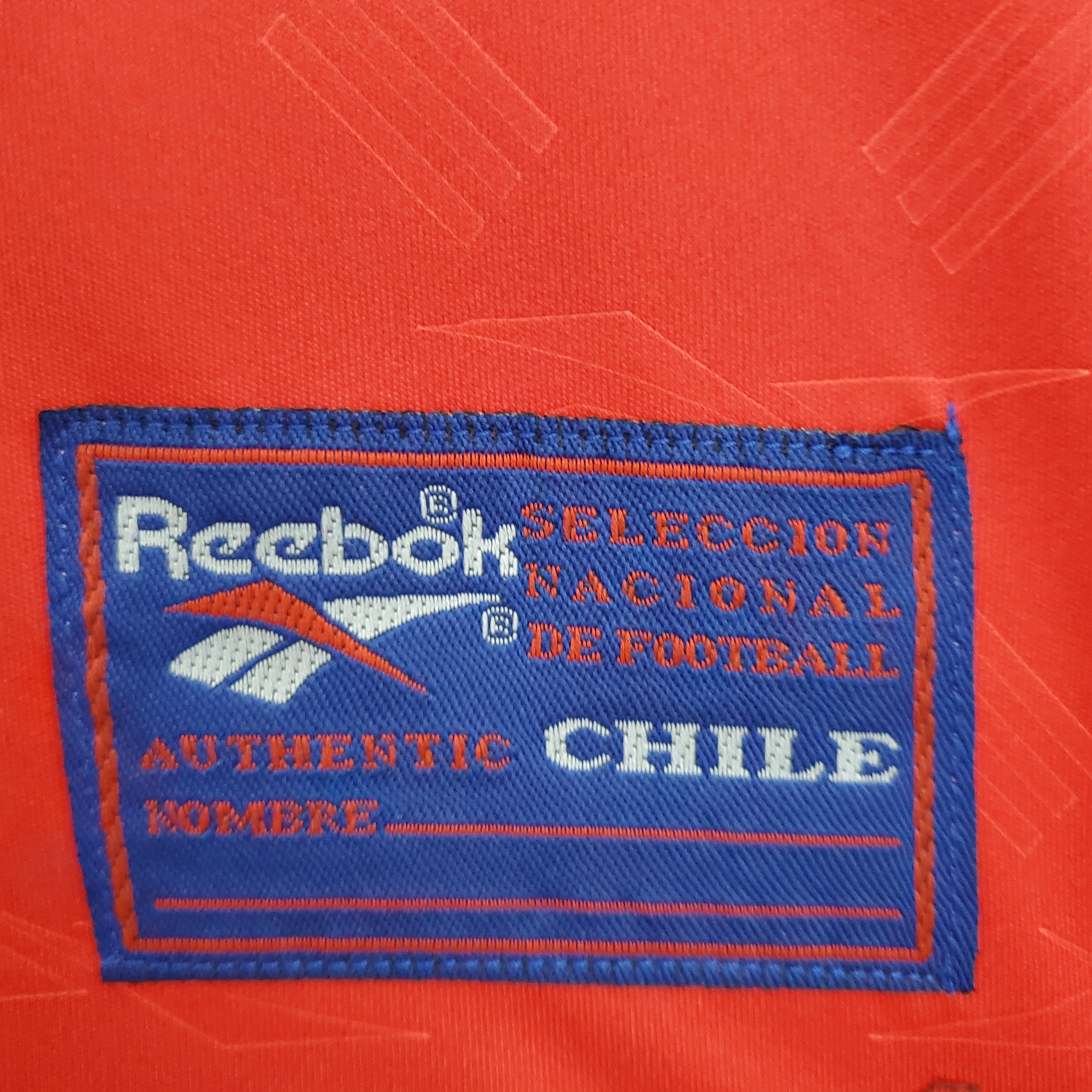 Camiseta Selección  Chile mundial 1998 Local manga larga | Retro
