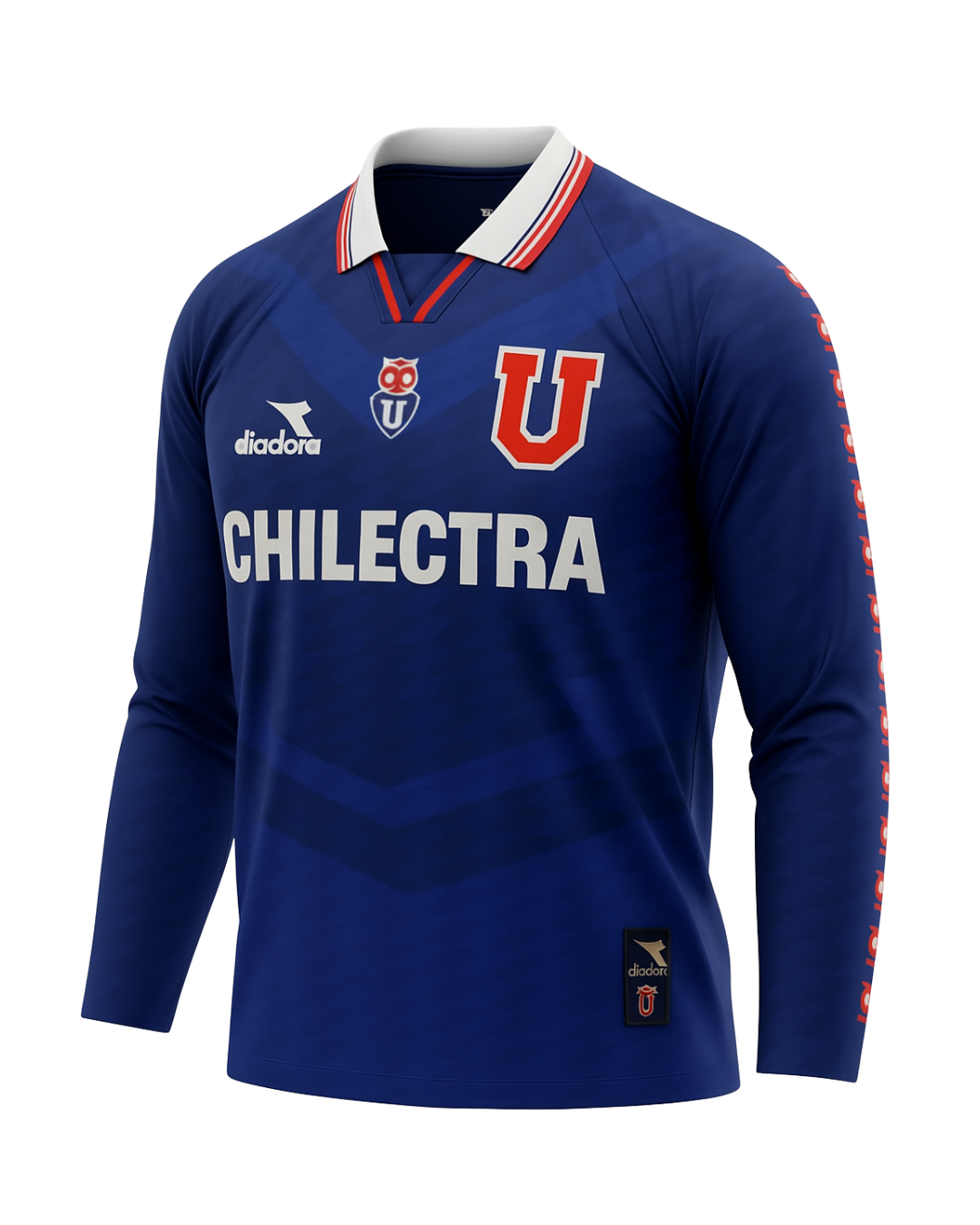 Camiseta Universidad de Chile 1996 Local manga larga | Retro