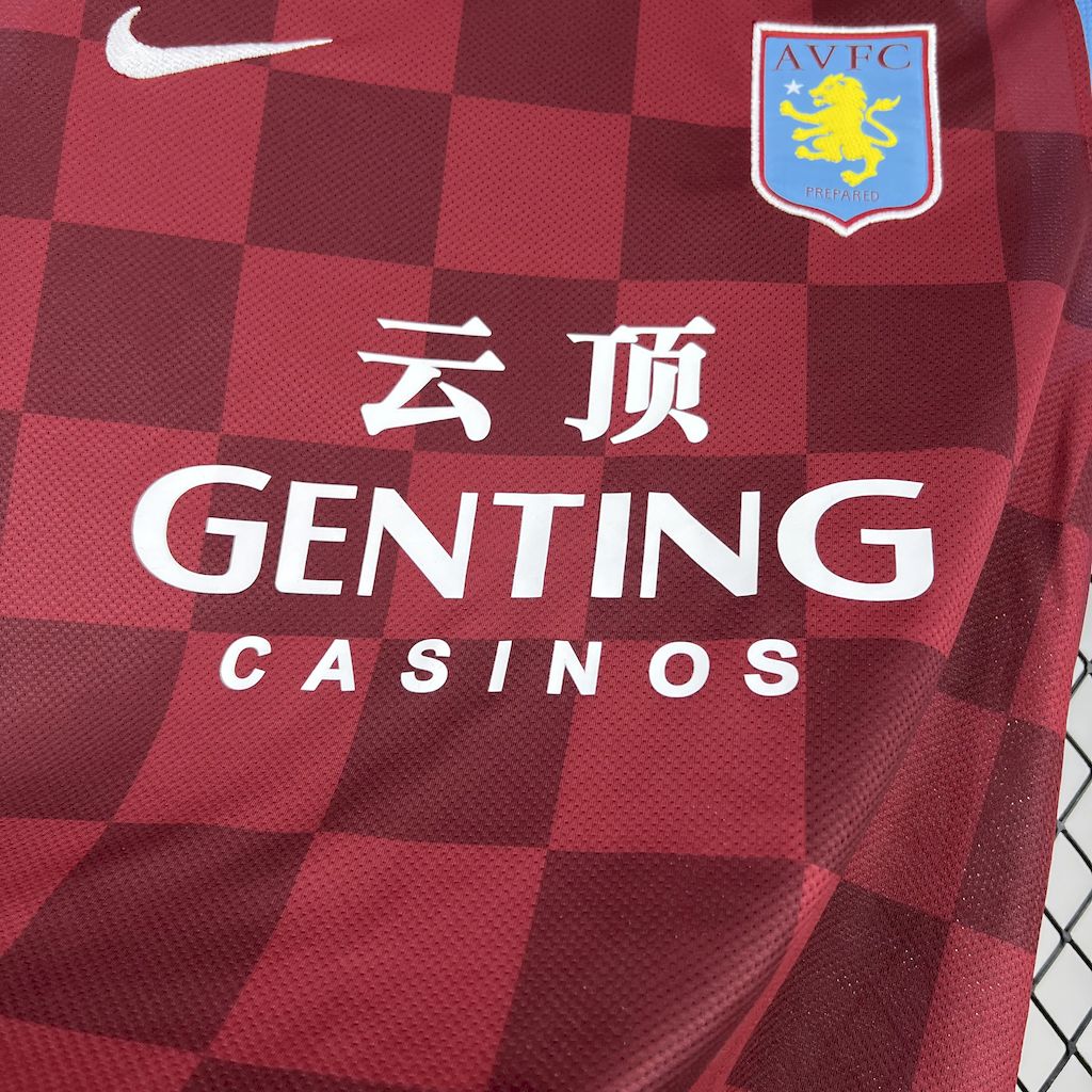 Camiseta Aston Villa Local Retro 2011/12 Versión Fan