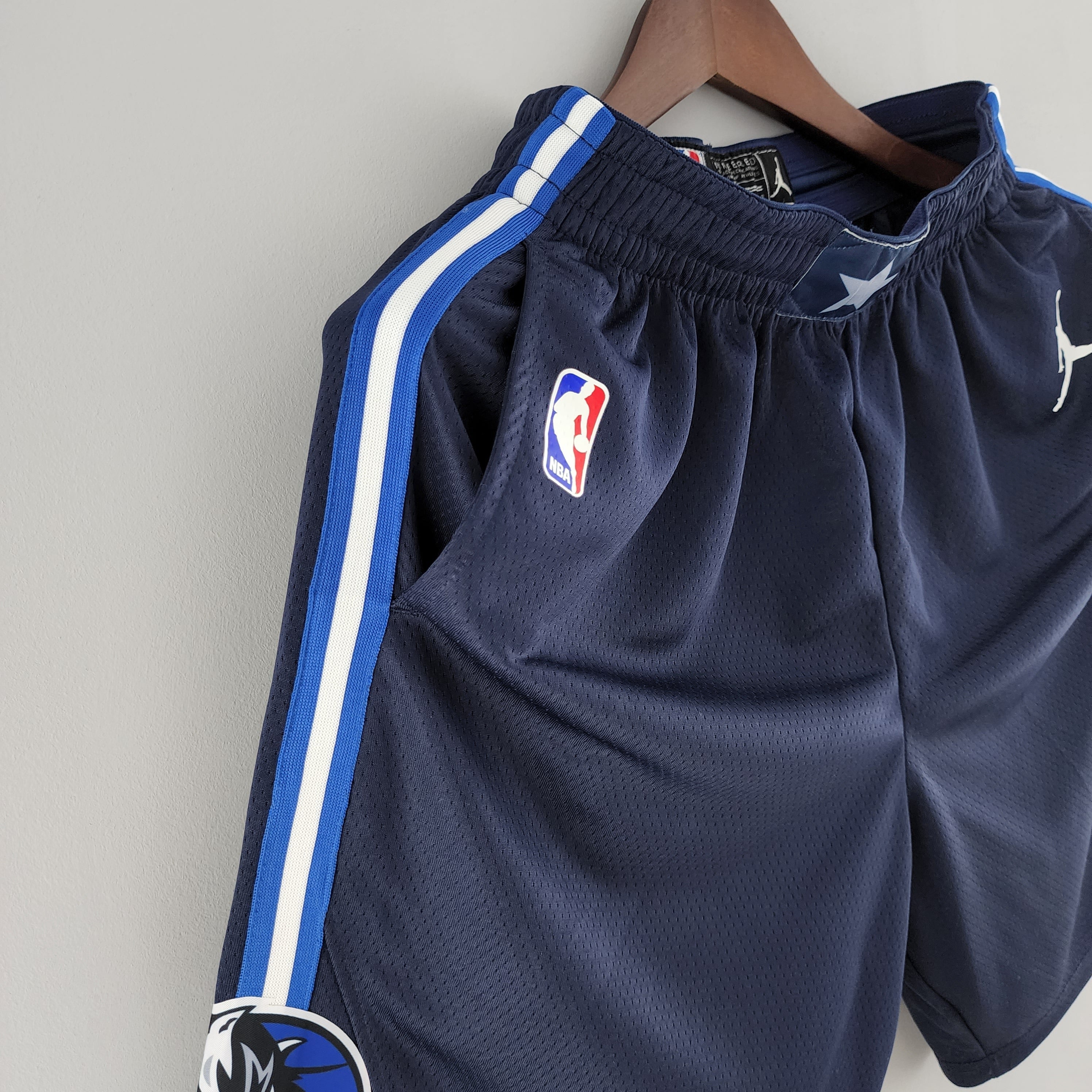 Camiseta Dallas Mavericks Shorts Azul Royal
