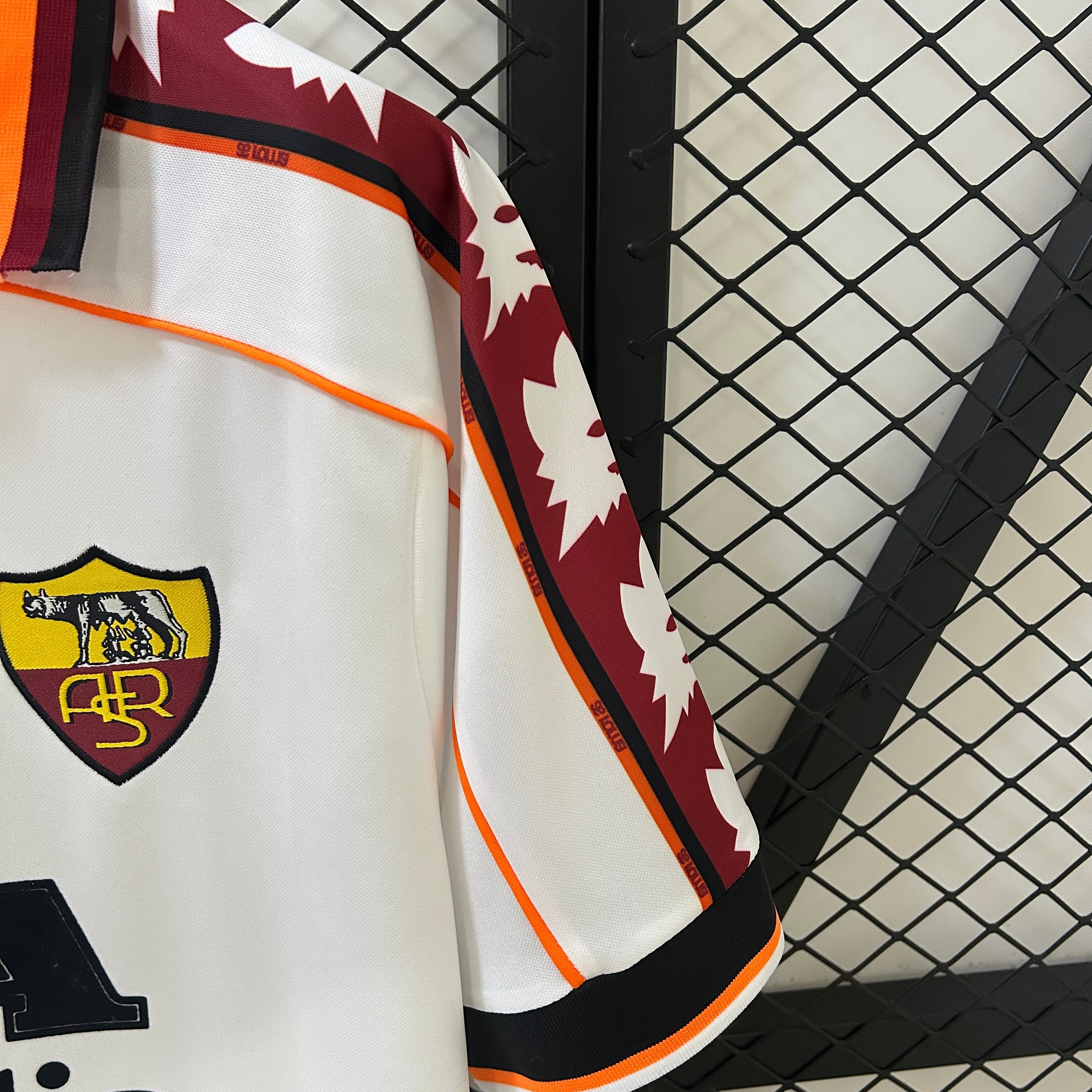 Camiseta AS Roma Visita Retro 1999/00 Versión Fan
