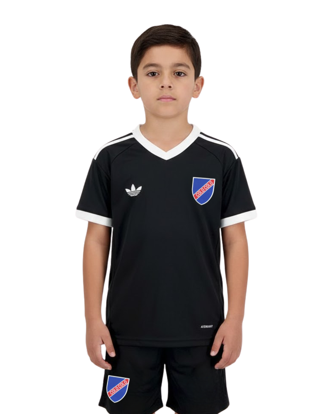 Colo Colo Centenario Negra 2025 Kit Niños