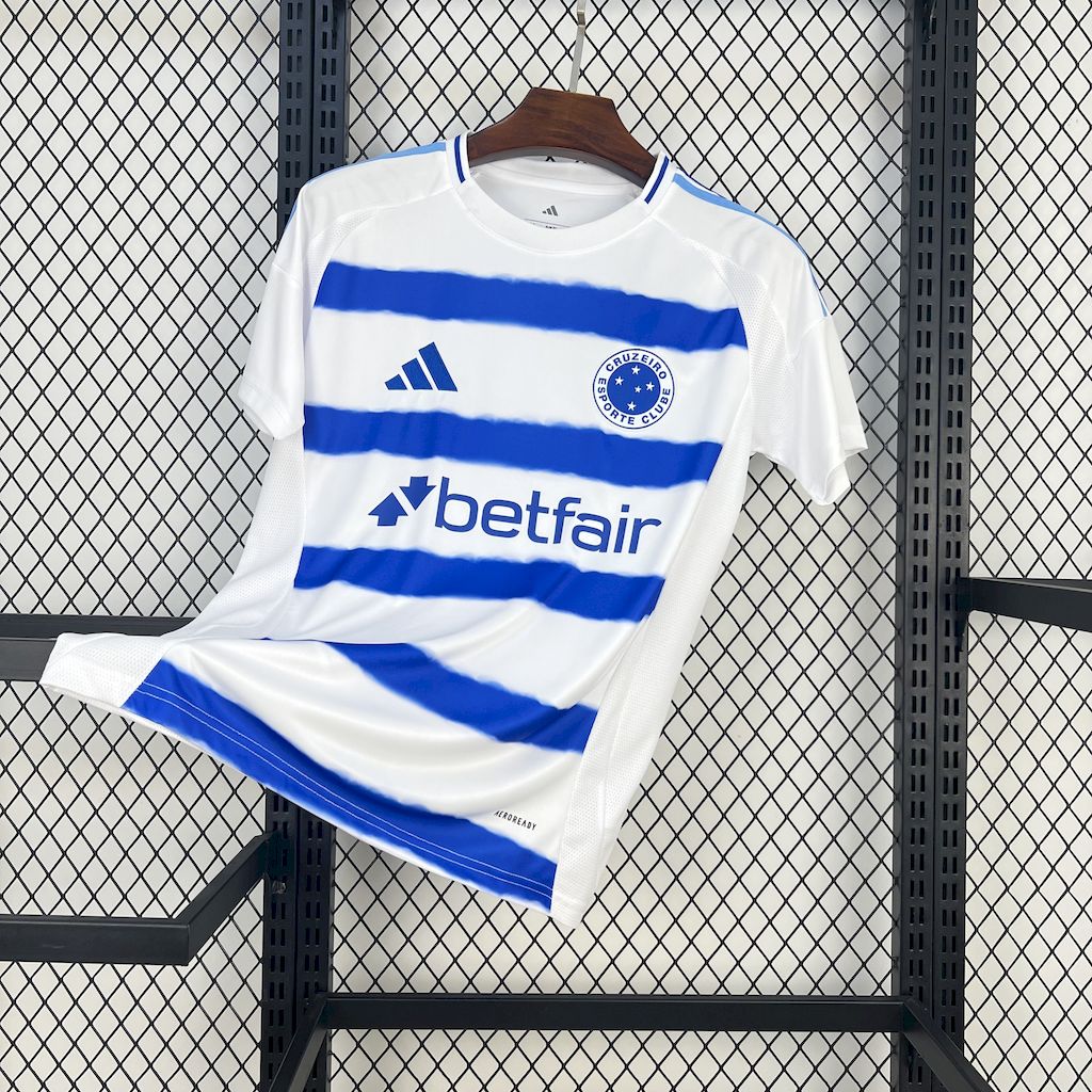 Camiseta Cruzeiro Visita 2025/26 Versión Fan