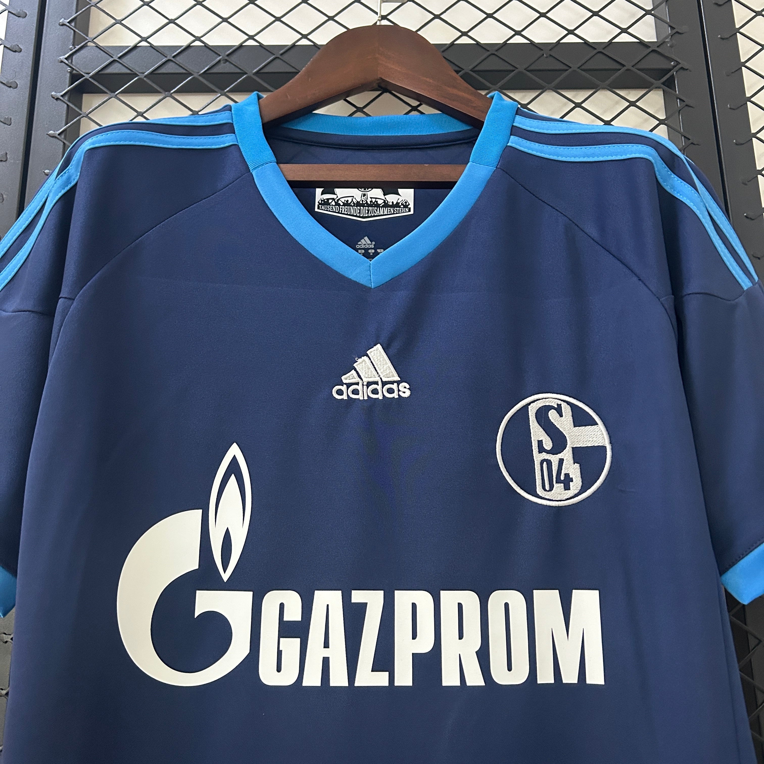 Camiseta Schalke 04 Visita Retro 2010/11 Versión Fan