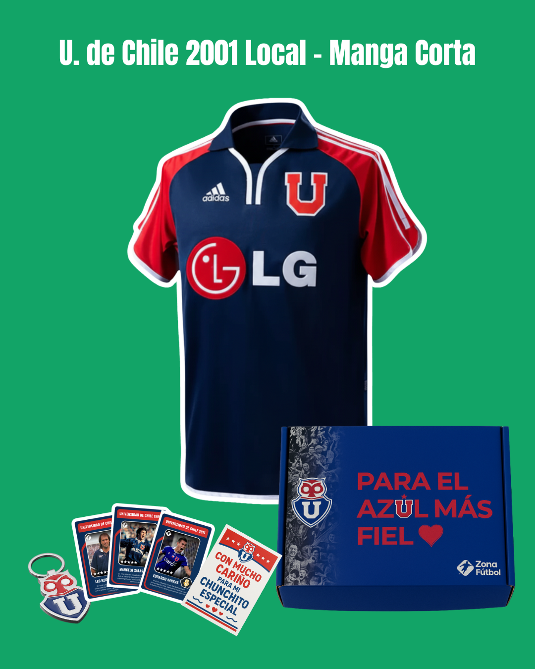 Caja Regalo U. de Chile - Edición "Para mi Chunchito más fiel" 💙