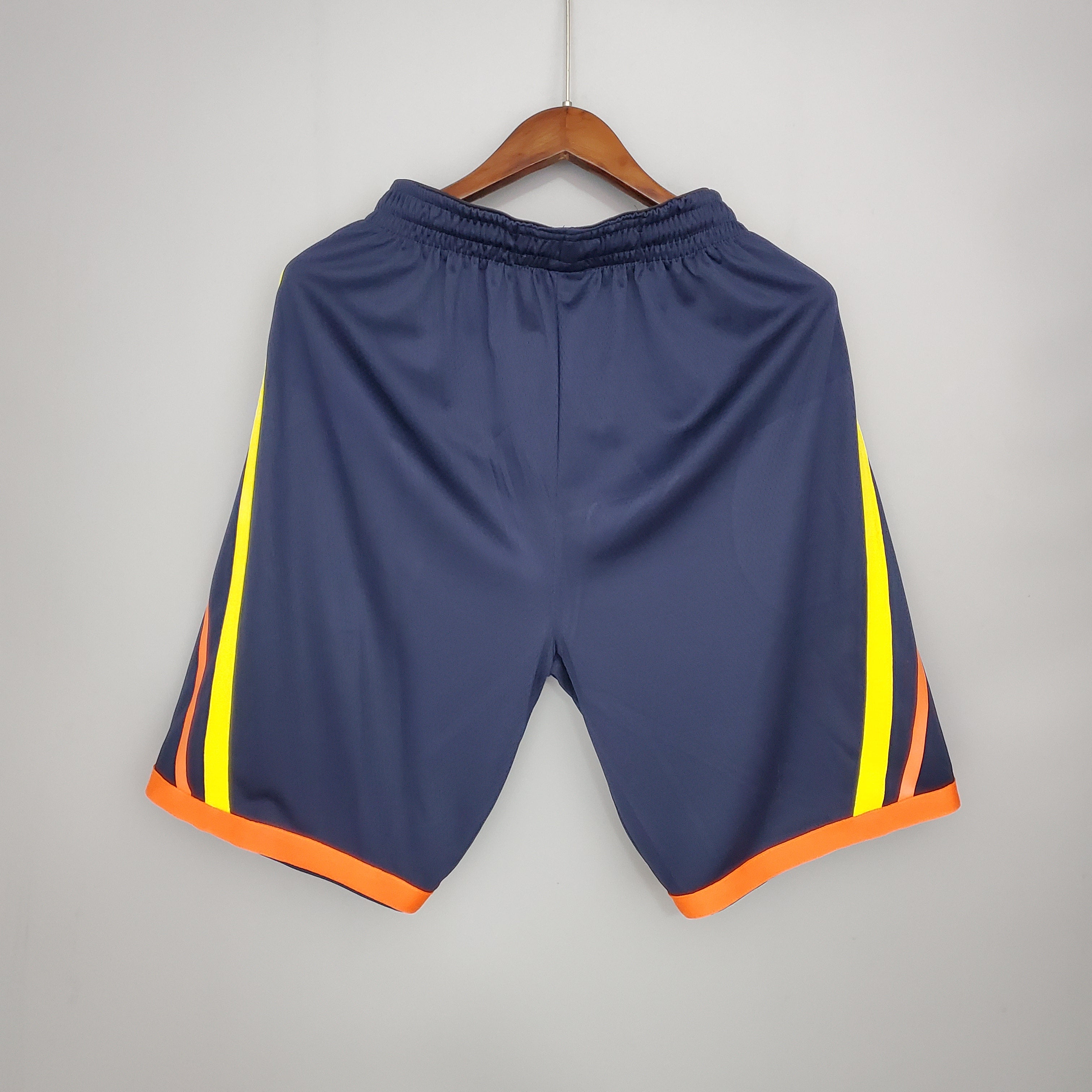 Camiseta Golden State Warriors Shorts Azul y Amarillo