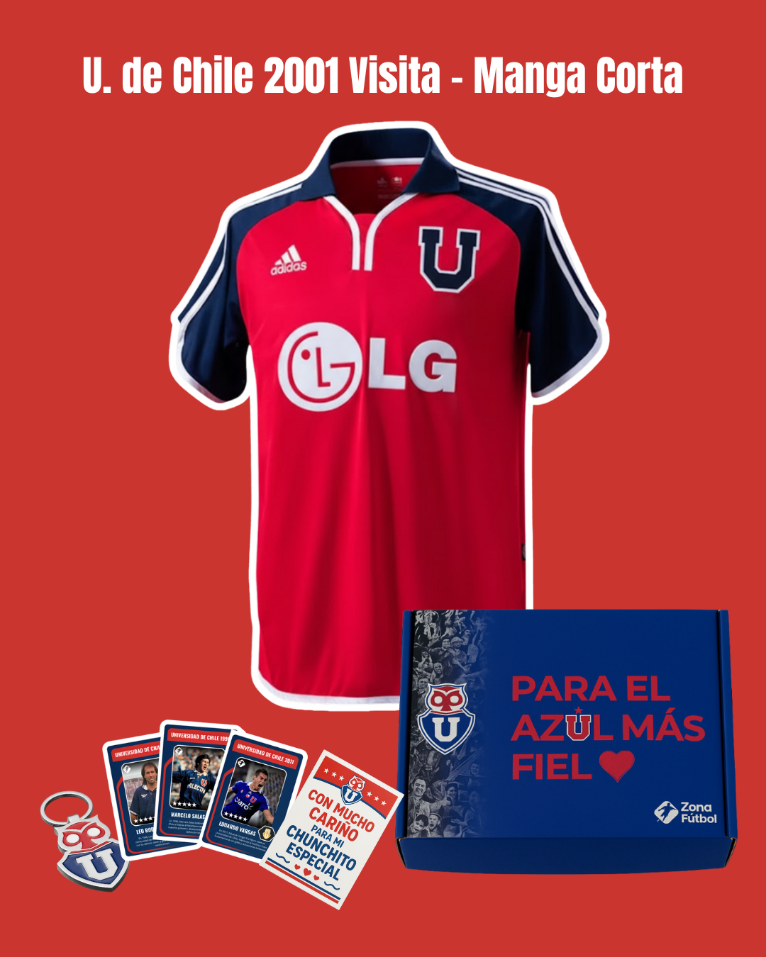 Caja Regalo U. de Chile - Edición "Para mi Chunchito más fiel" 💙