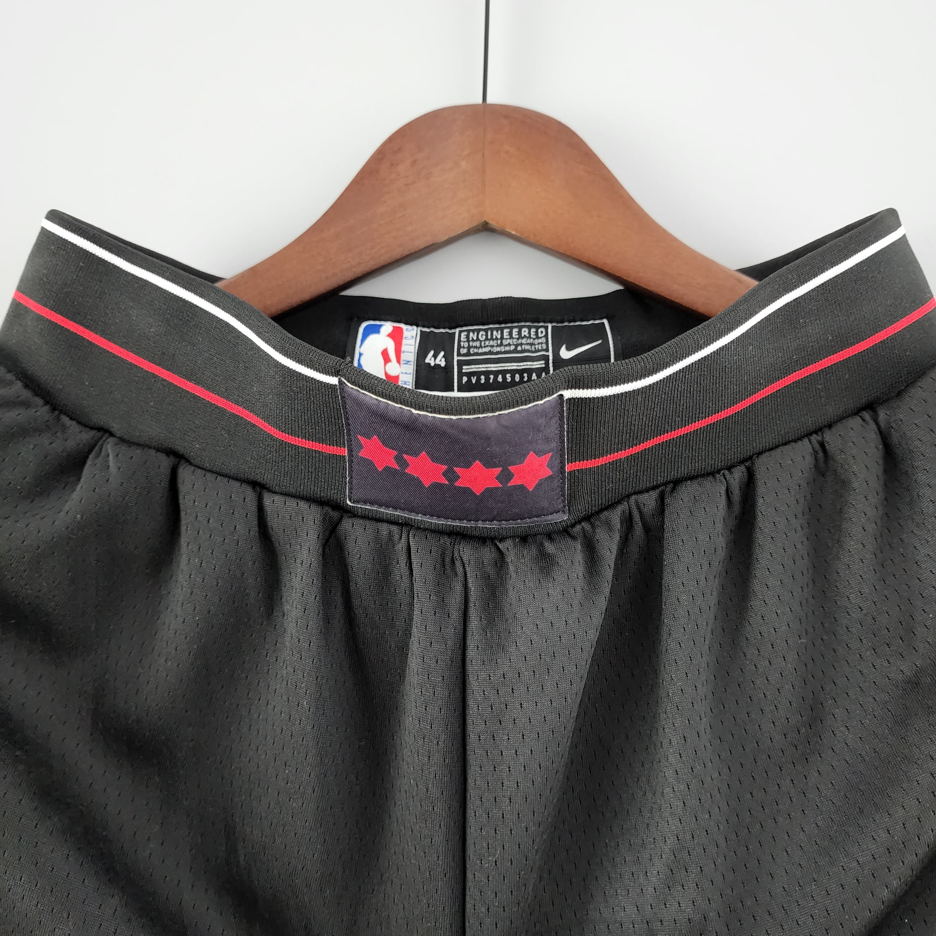 Camiseta Chicago Bulls Shorts Negro