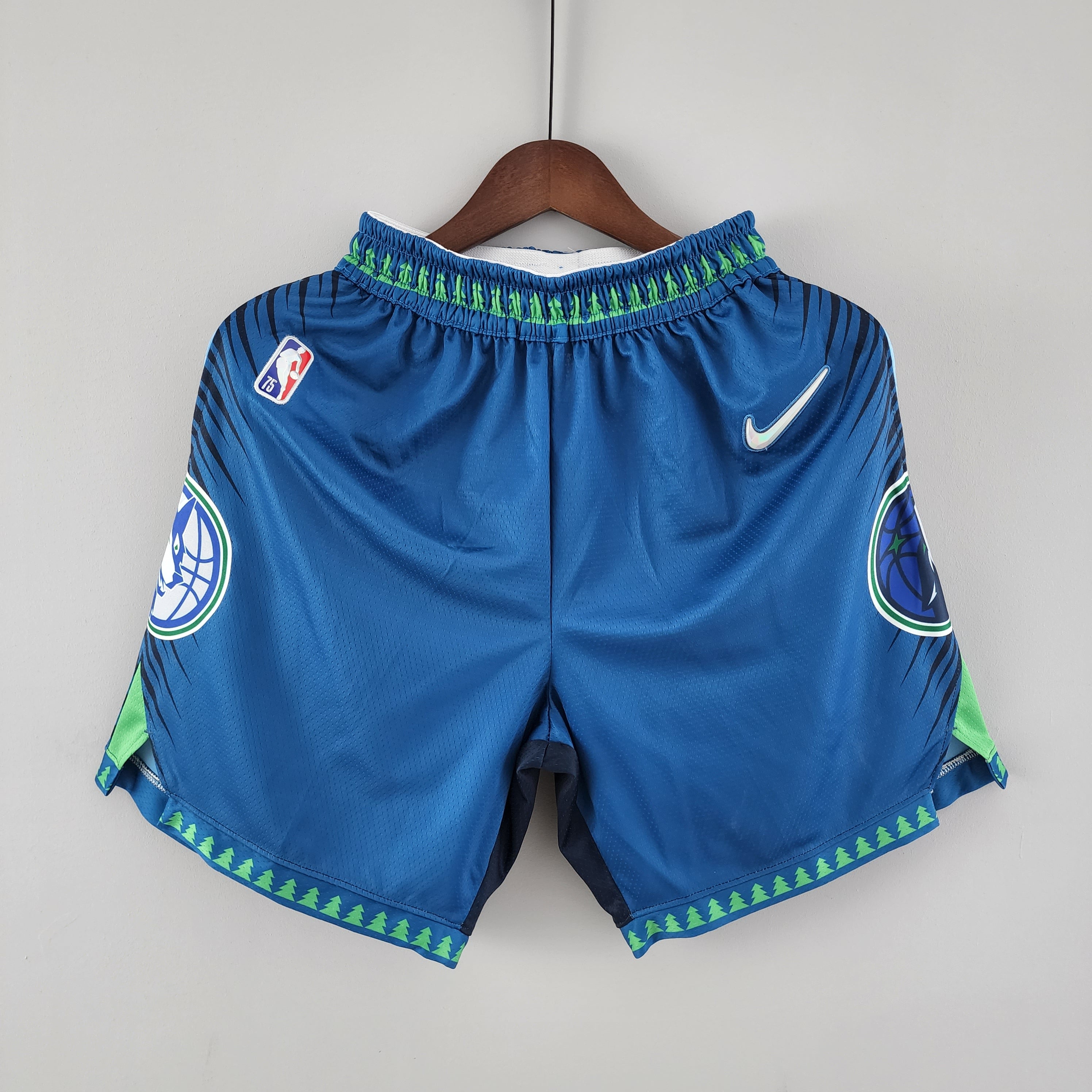Camiseta Minnesota Timberwolves Shorts Azules